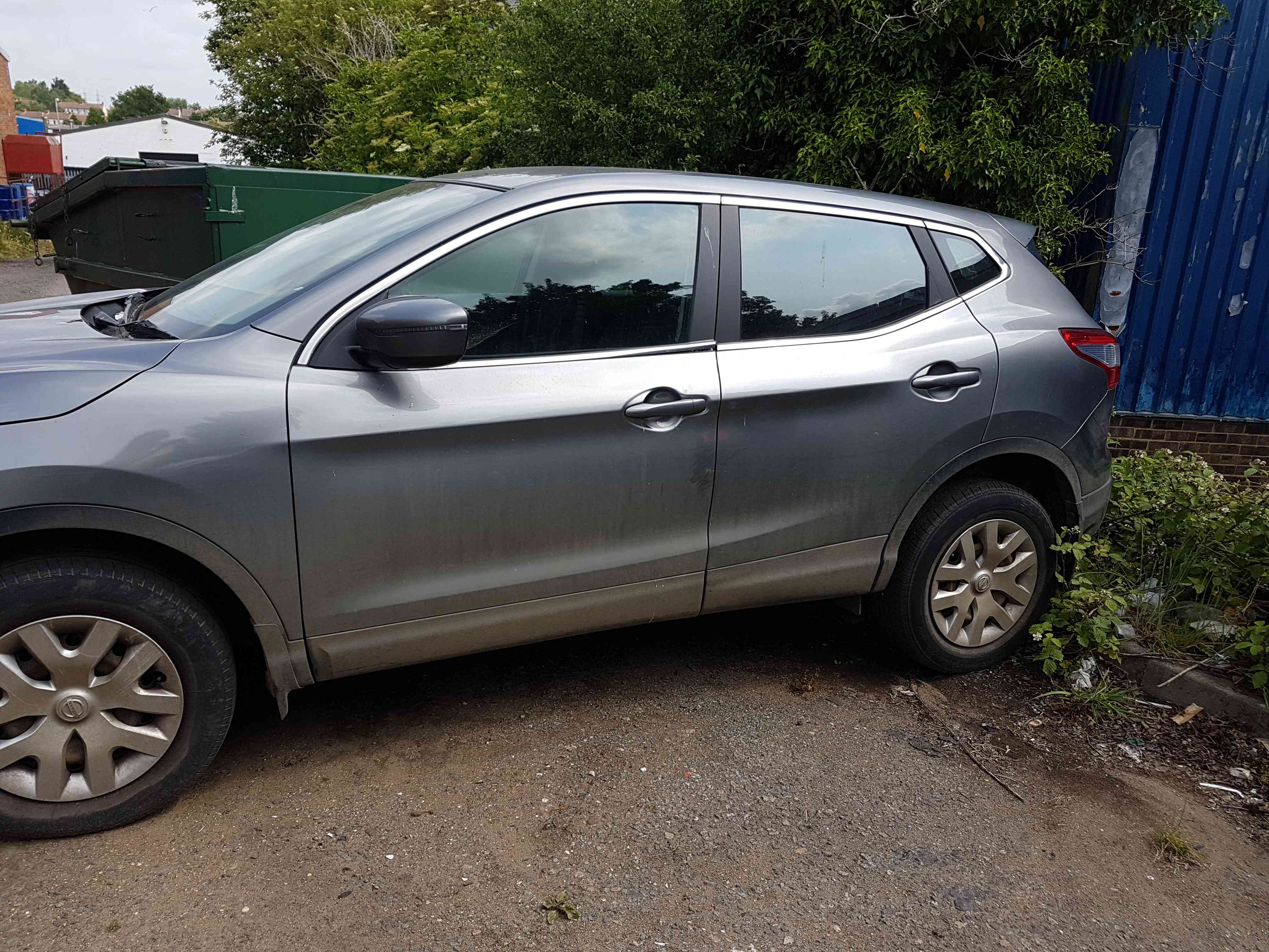 Thumb 2 Nissan Qashqai 2013-2017 Passenger NSF Front Door KAD Grey