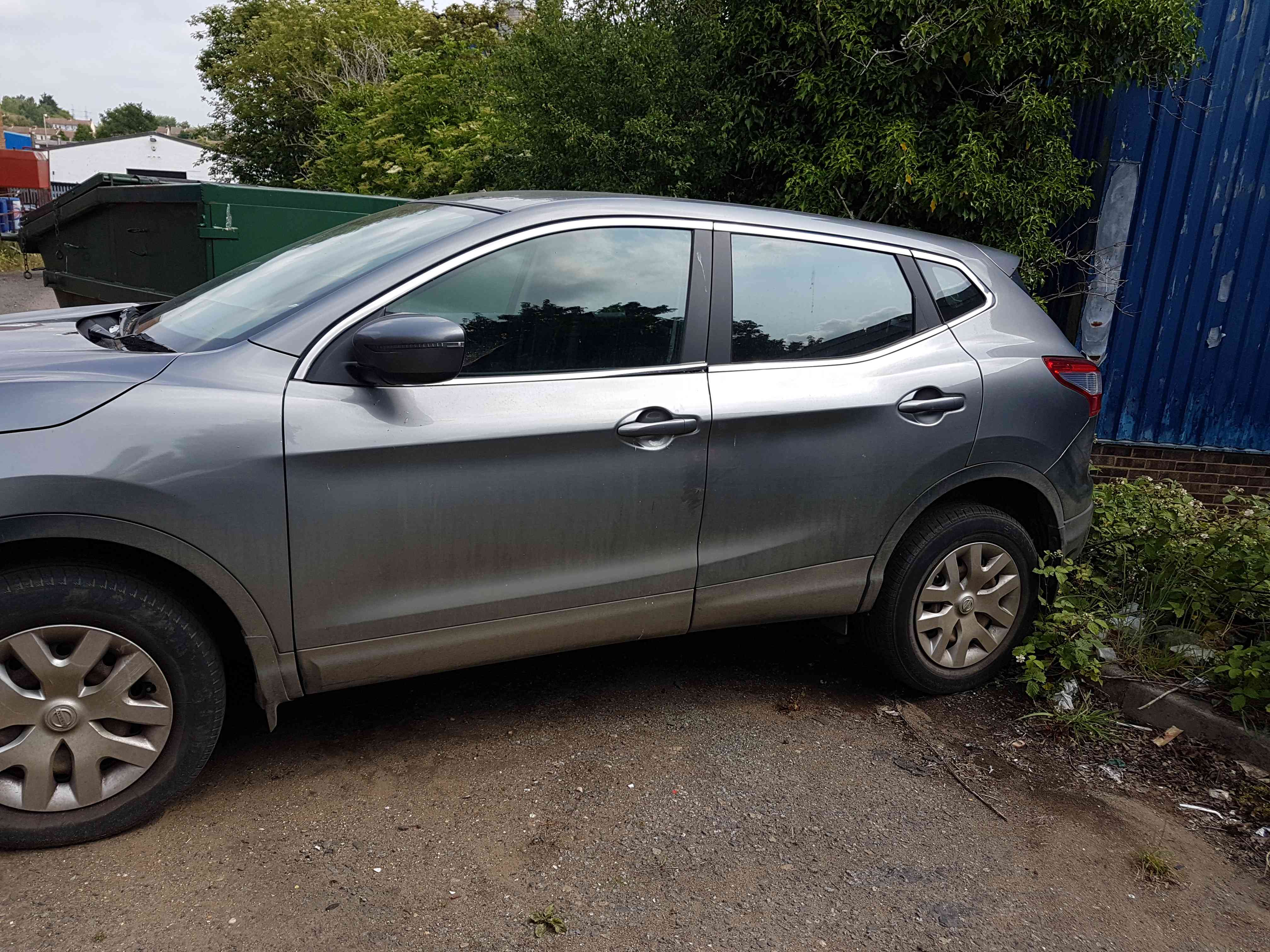 Nissan Qashqai 2013-2017 Passenger NSF Front Door KAD Grey