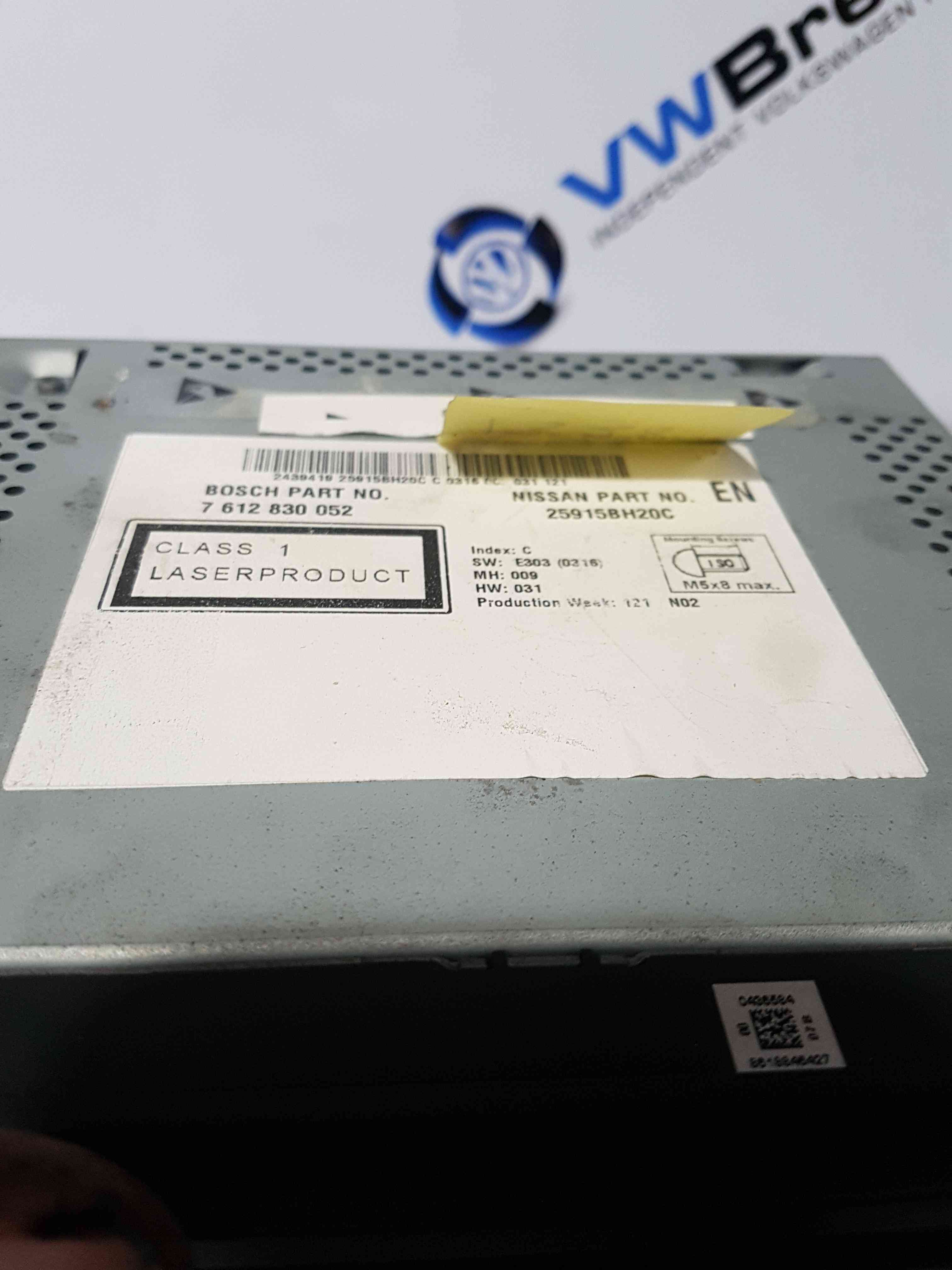 Thumb 7 Nissan Qashqai 2013-2017 SAT Nav Radio Cd Player Head Unit WITH CODE 25915Bh20c