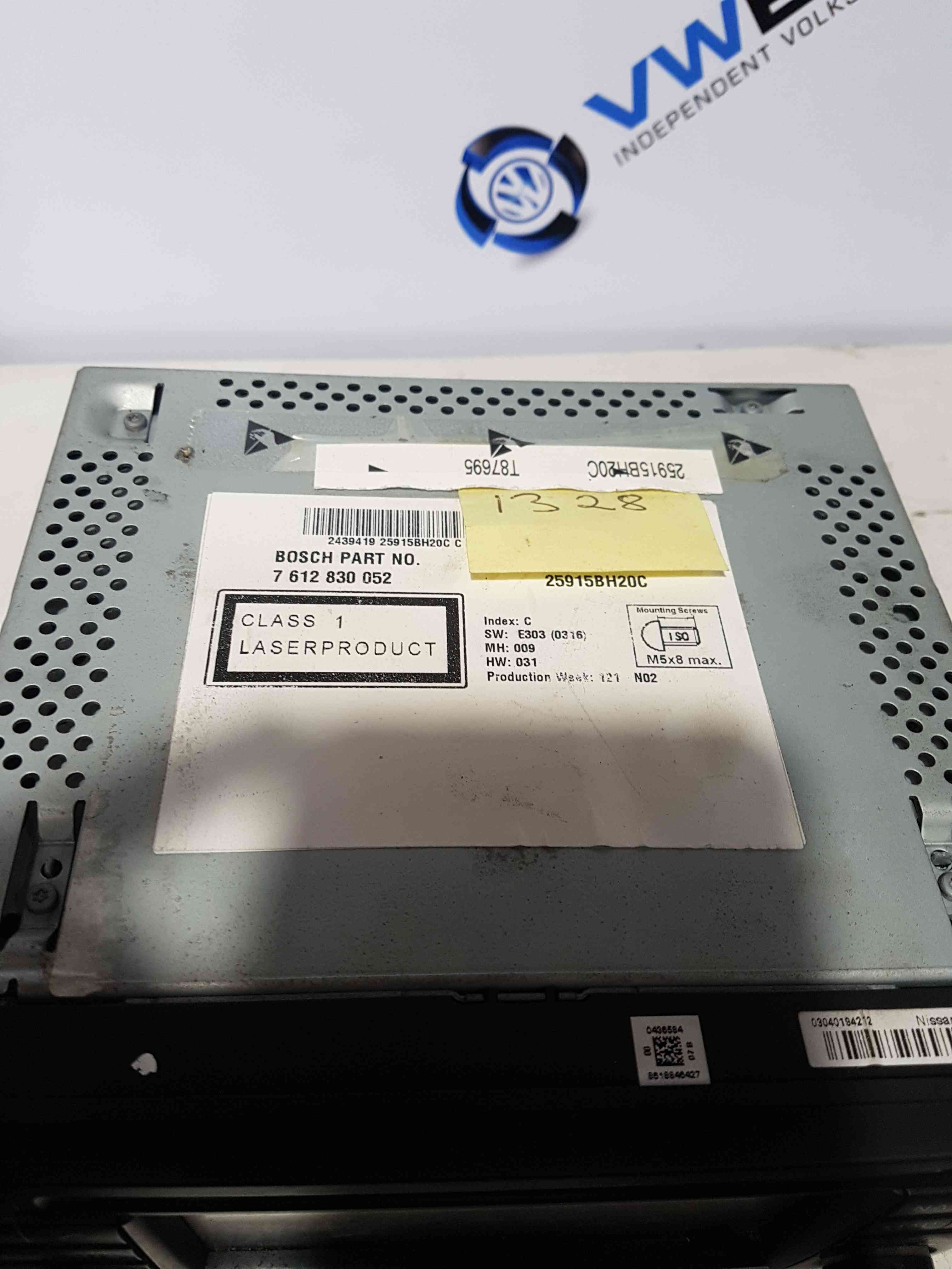 Thumb 9 Nissan Qashqai 2013-2017 SAT Nav Radio Cd Player Head Unit WITH CODE 25915Bh20c