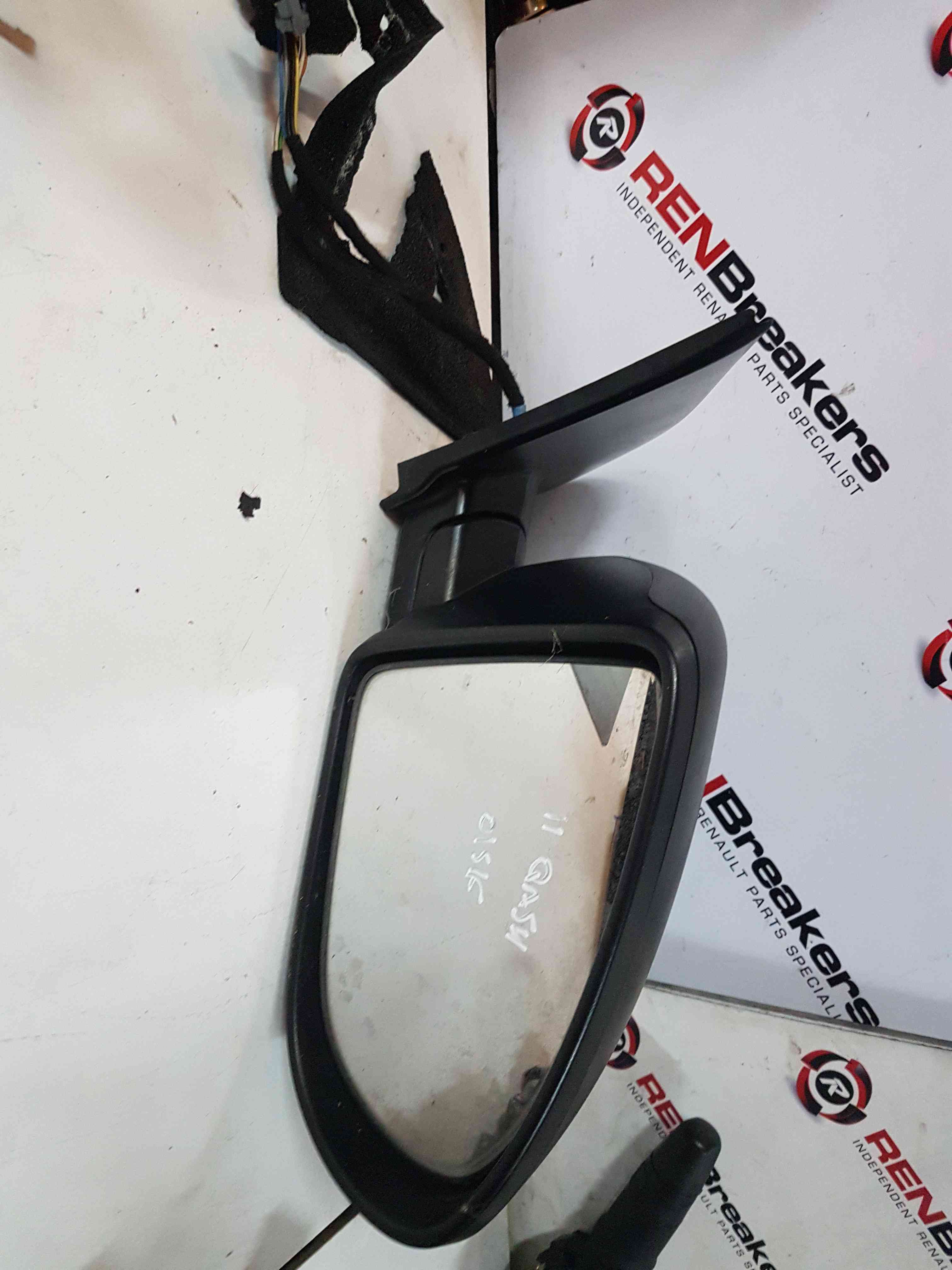 Thumb 6 Nissan Qashqai MK1 2006-2013  OSF Door Mirror Black 360 Camera