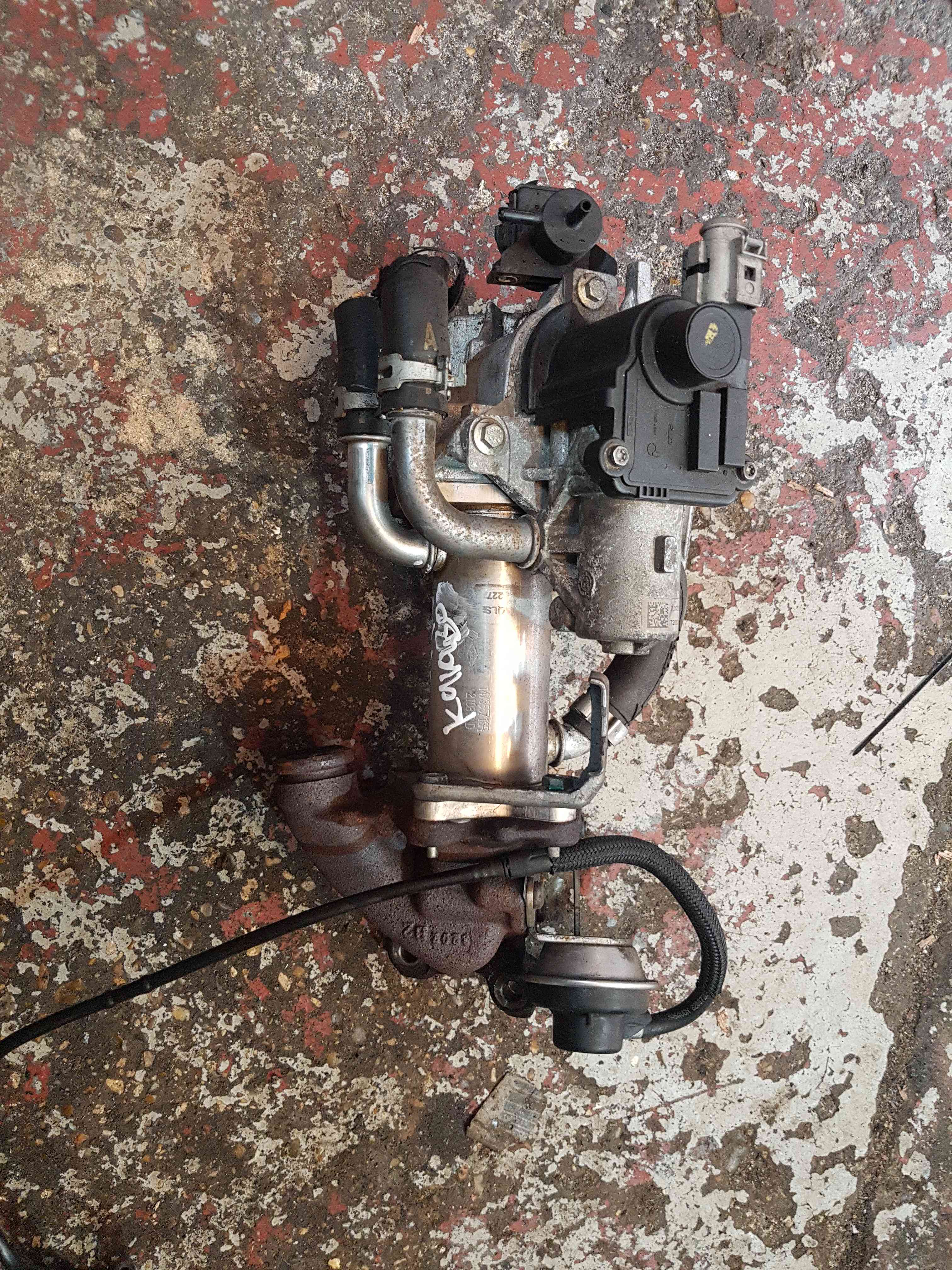 Thumb 2 Nissan Qashqai MK1 2006-2013 1.5 DCI Egr Valve Housing Cooler Complete K9K 730