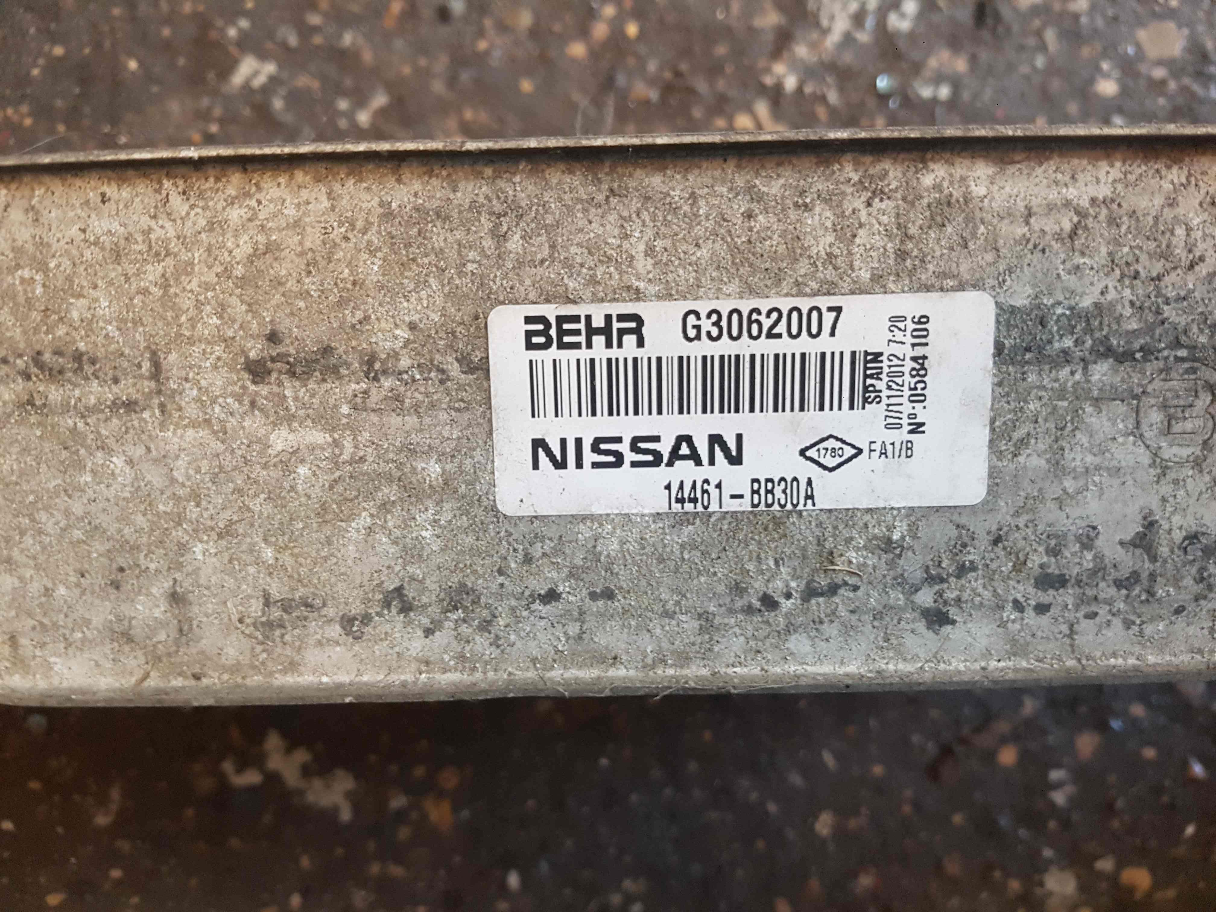 Thumb 3 Nissan Qashqai MK1 2006-2013 1.5 DCI Turbo Intercooler 14461bb30a