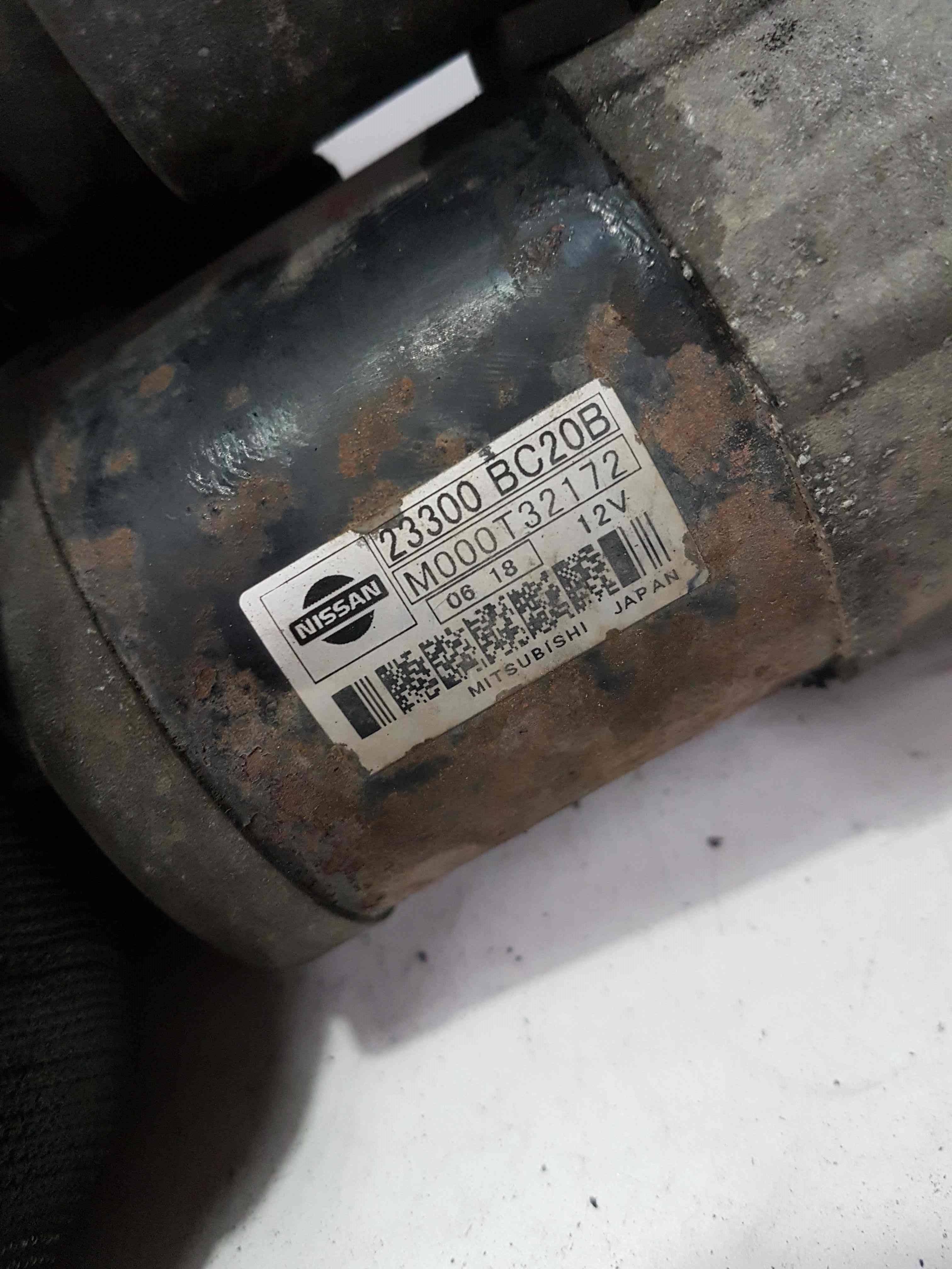 Thumb 7 Nissan Qashqai MK1 2006-2013 1.6 Petrol Starter Motor 23300Bc20b