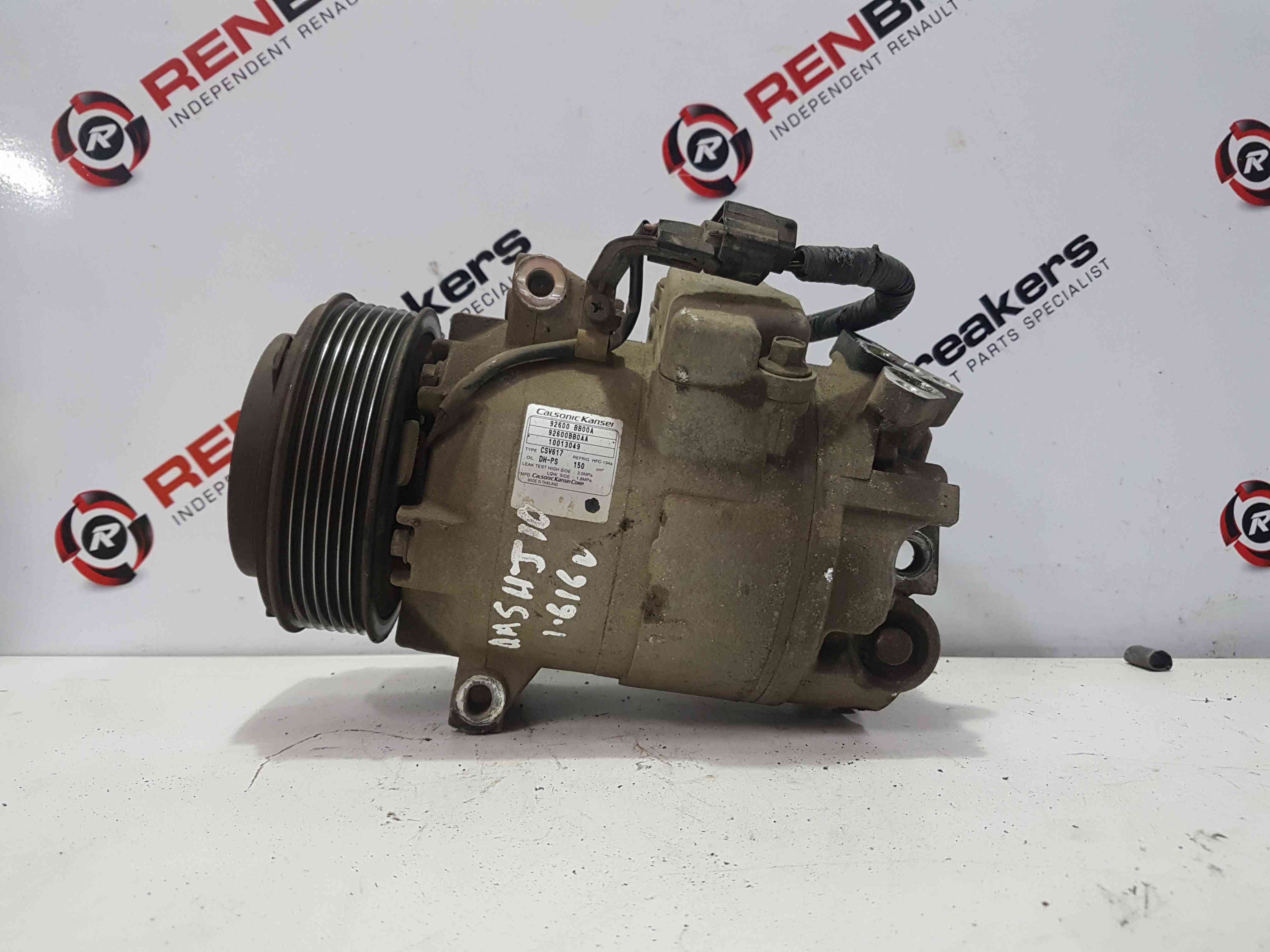 Thumb 2 Nissan Qashqai MK1 2006-2013 Aircon Pump Compressor Unit 92600Jd000 92600BB00A
