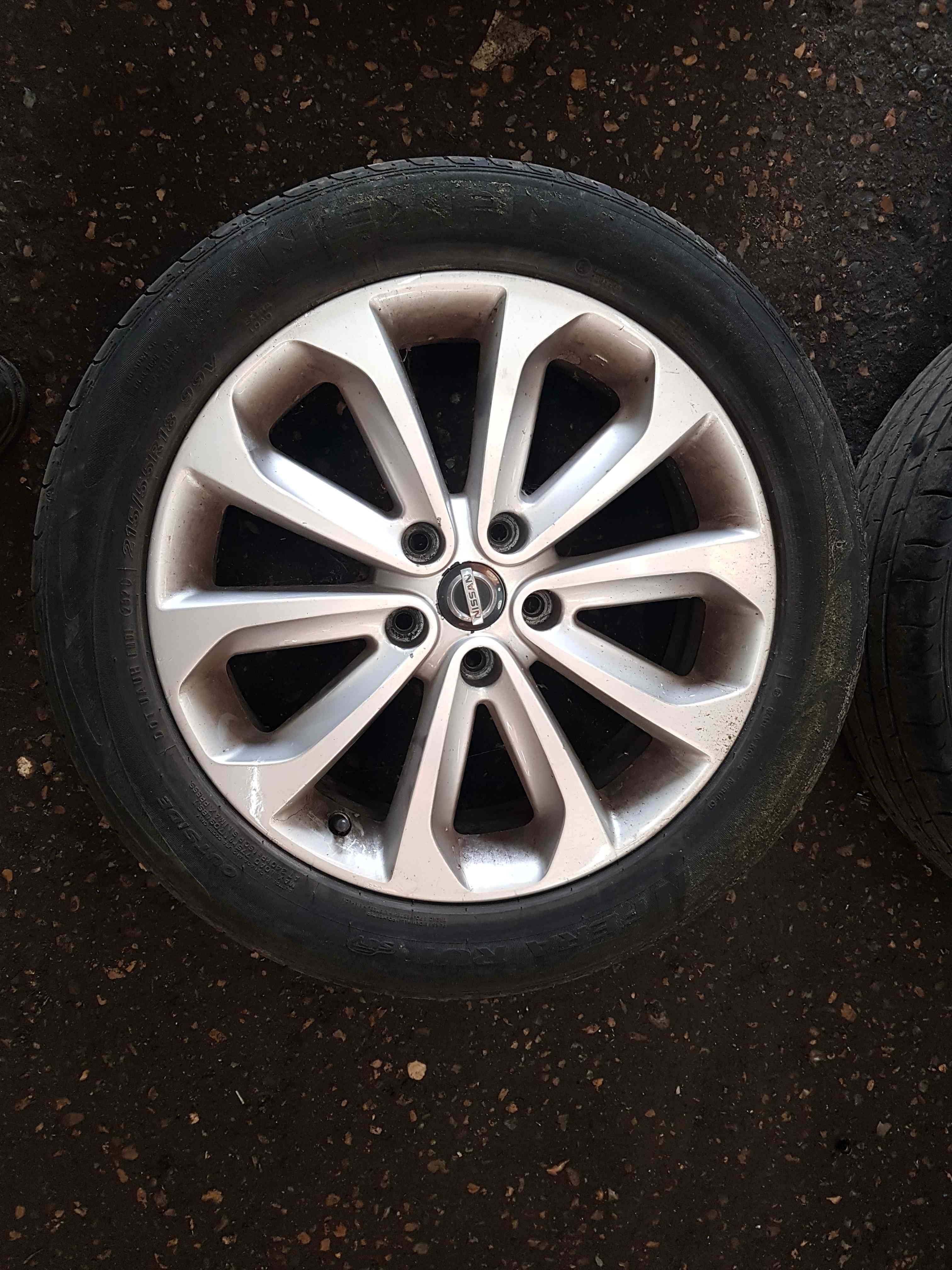 Thumb 2 Nissan Qashqai MK1 2006-2013 Alloy Wheel 18Inch 4/5