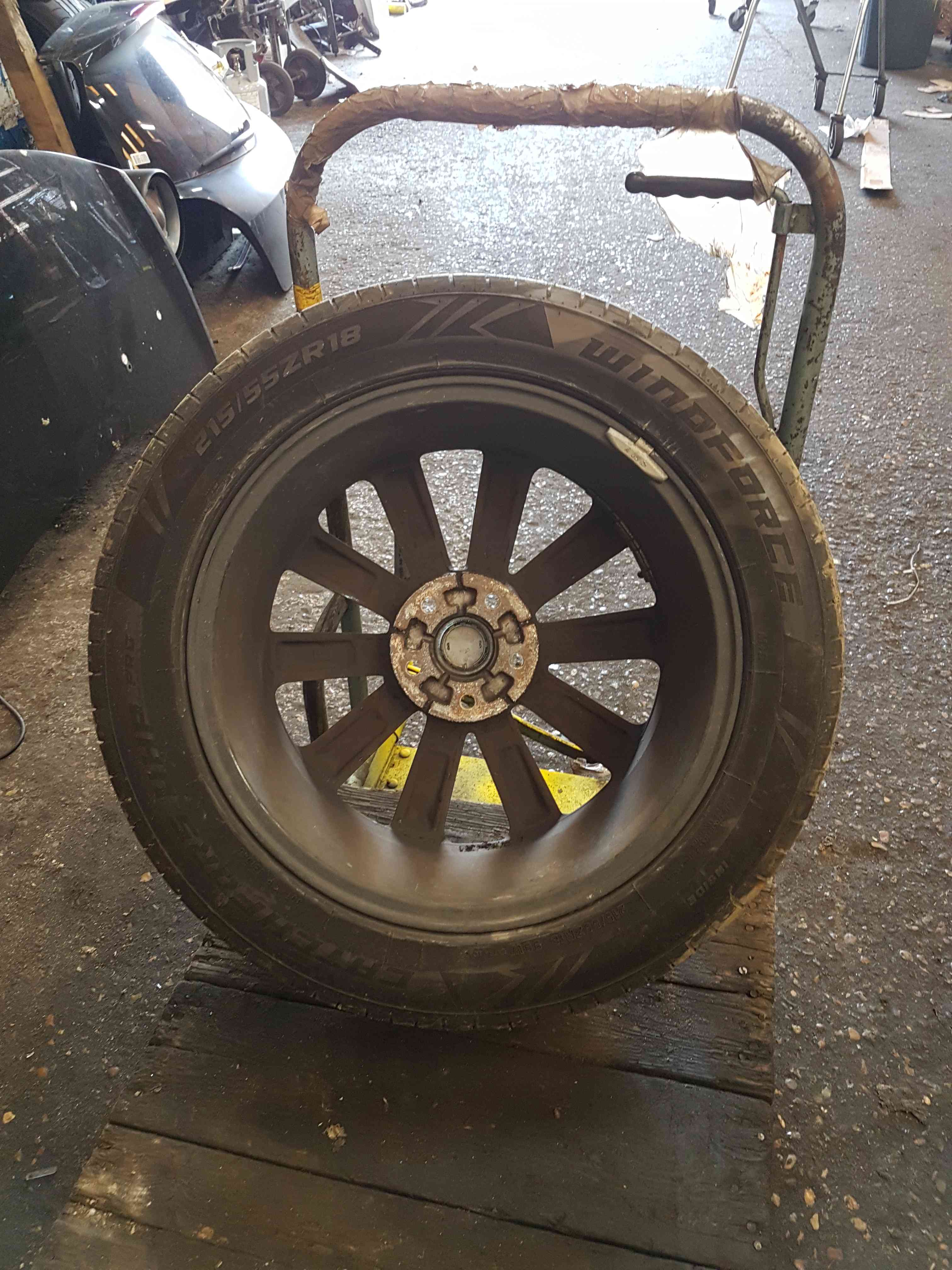 Thumb 7 Nissan Qashqai MK1 2006-2013 Alloy Wheel Tyre 215 55 18  18inch 4/5