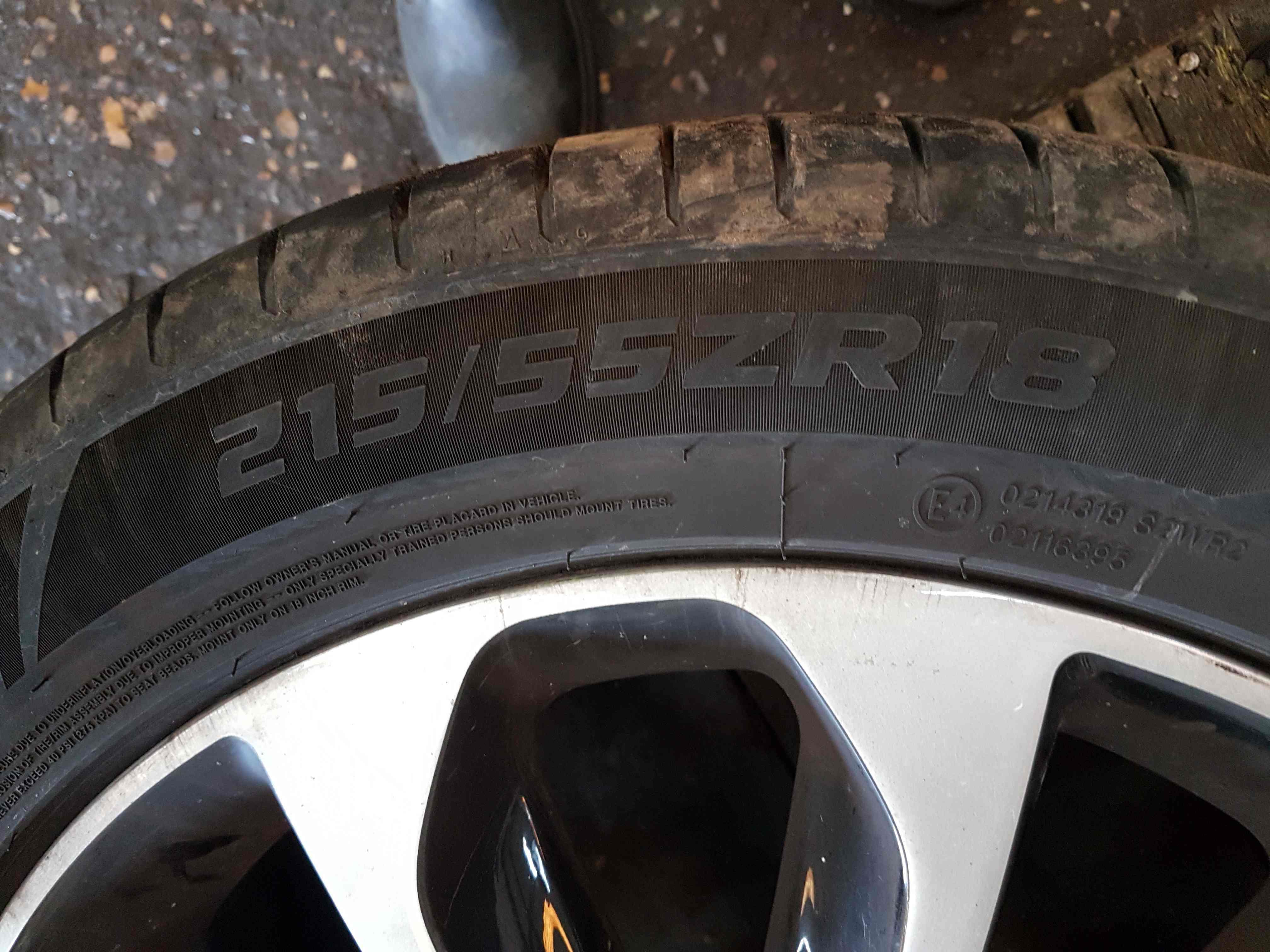 Thumb 10 Nissan Qashqai MK1 2006-2013 Alloy Wheel Tyre 215 55 18  18inch 4/5