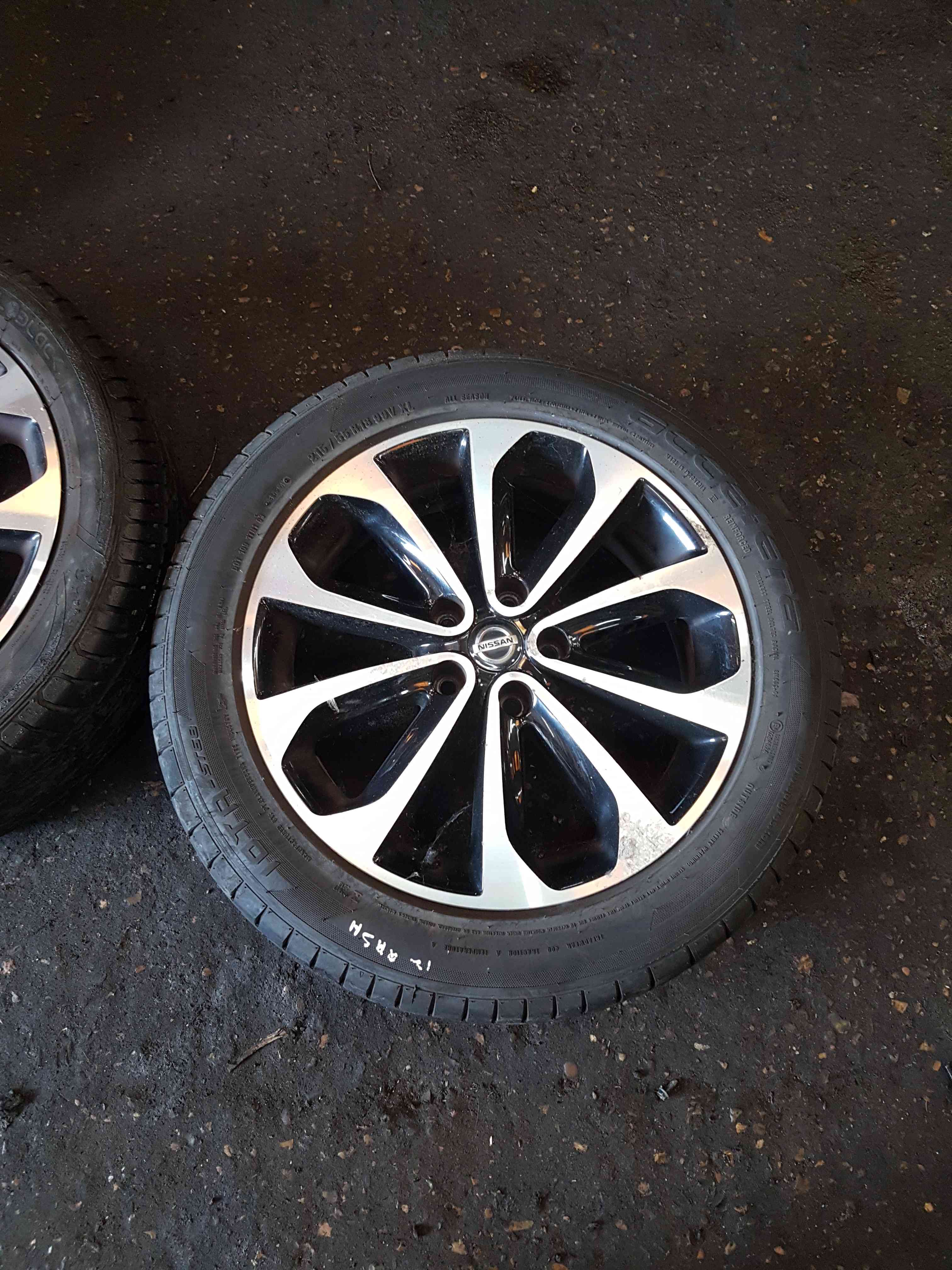 Thumb 4 Nissan Qashqai MK1 2006-2013 Alloy Wheel Tyre 215 55 18 18Inch 4/5 40300Jd18c