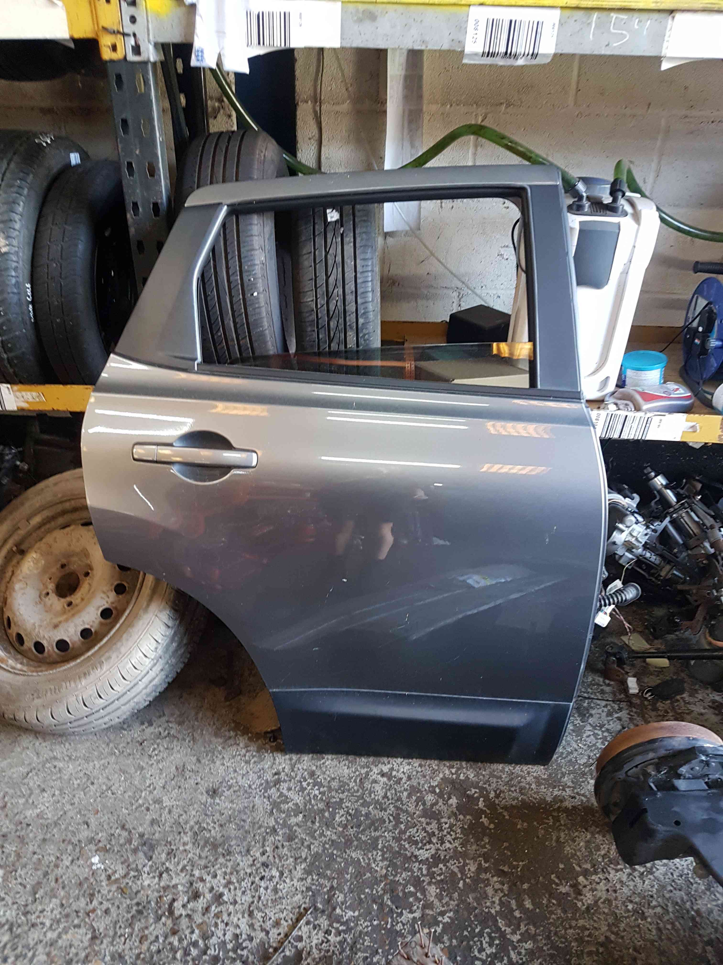 Thumb 2 Nissan Qashqai MK1 2006-2013 Drivers OSR Rear Door KAD Grey