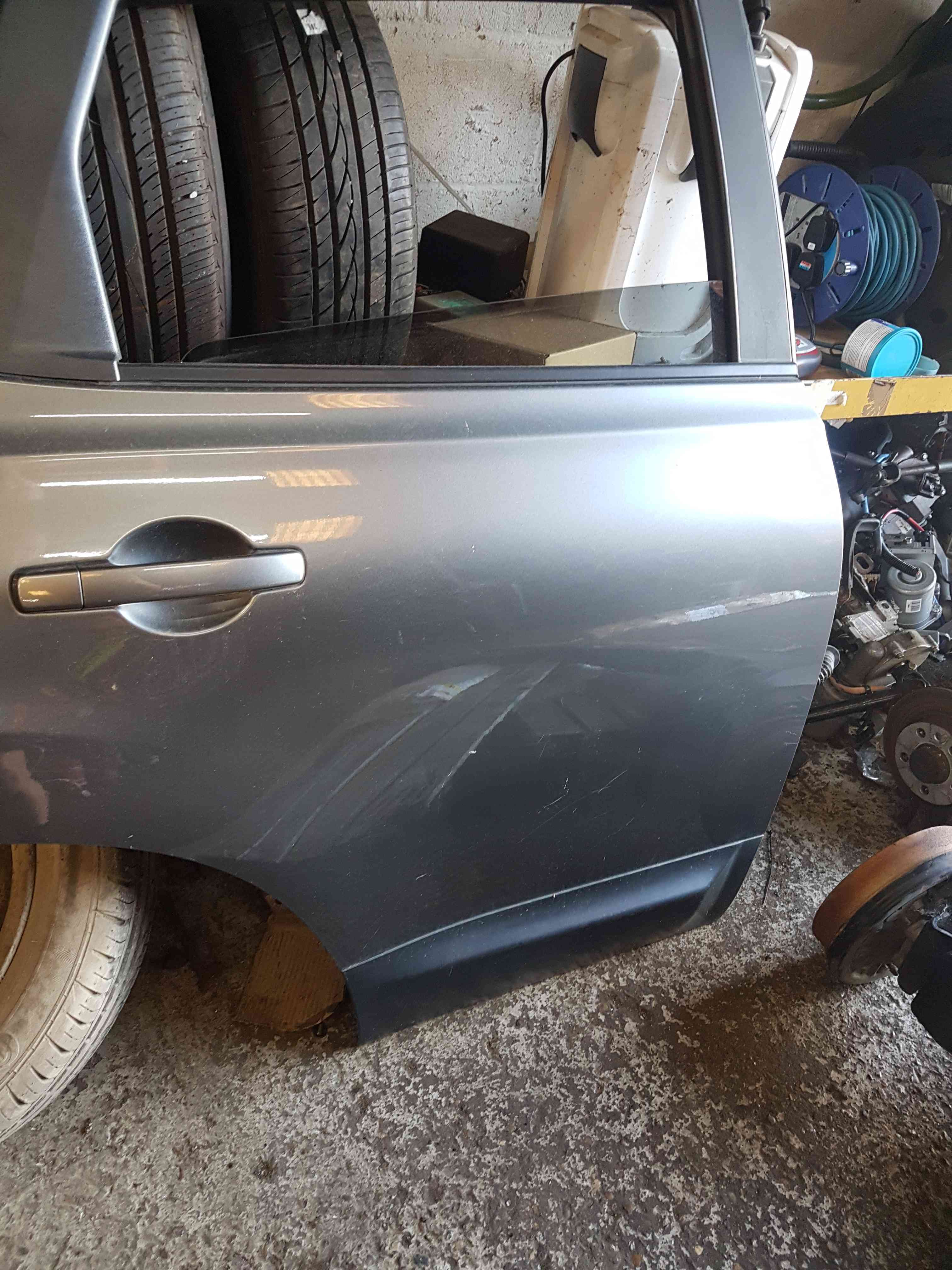 Thumb 4 Nissan Qashqai MK1 2006-2013 Drivers OSR Rear Door KAD Grey