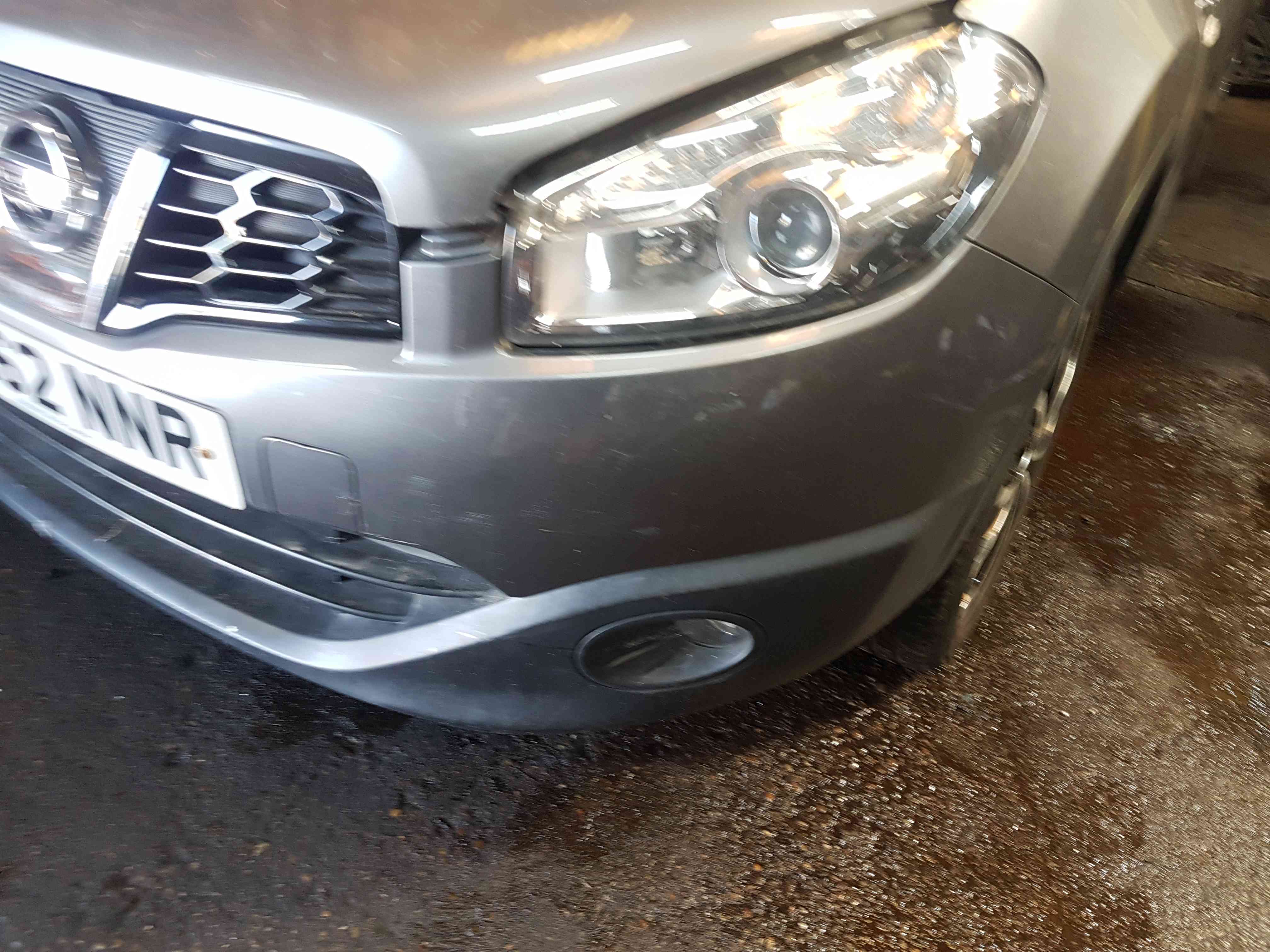 Thumb 4 Nissan Qashqai MK1 2006-2013 Front Bumper KAD Grey WITH CAMERA
