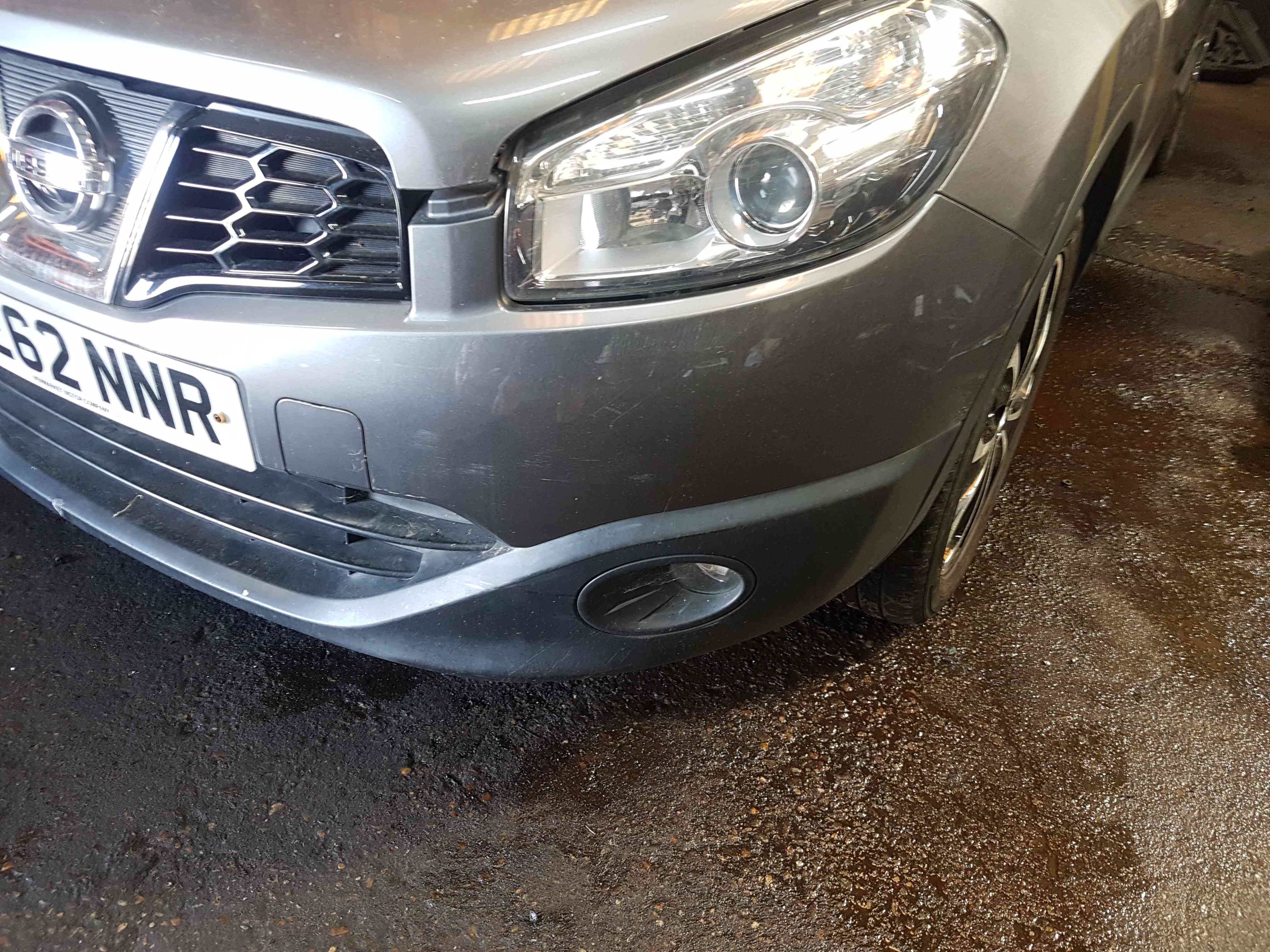 Thumb 5 Nissan Qashqai MK1 2006-2013 Front Bumper KAD Grey WITH CAMERA