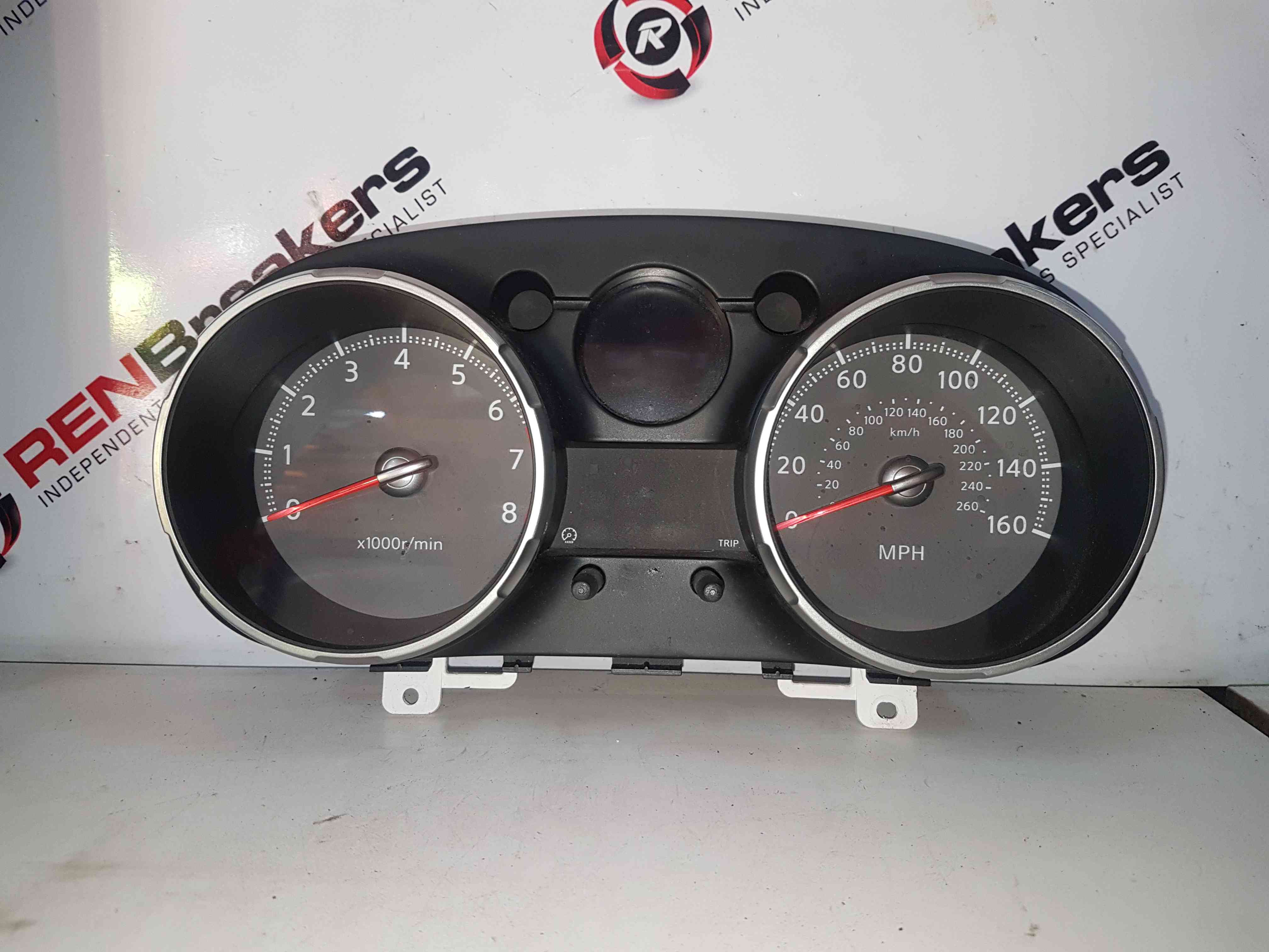 Thumb 8 Nissan Qashqai MK1 2006-2013 Instrument Cluster Clocks Dial Speedo Jd11d 18Zc
