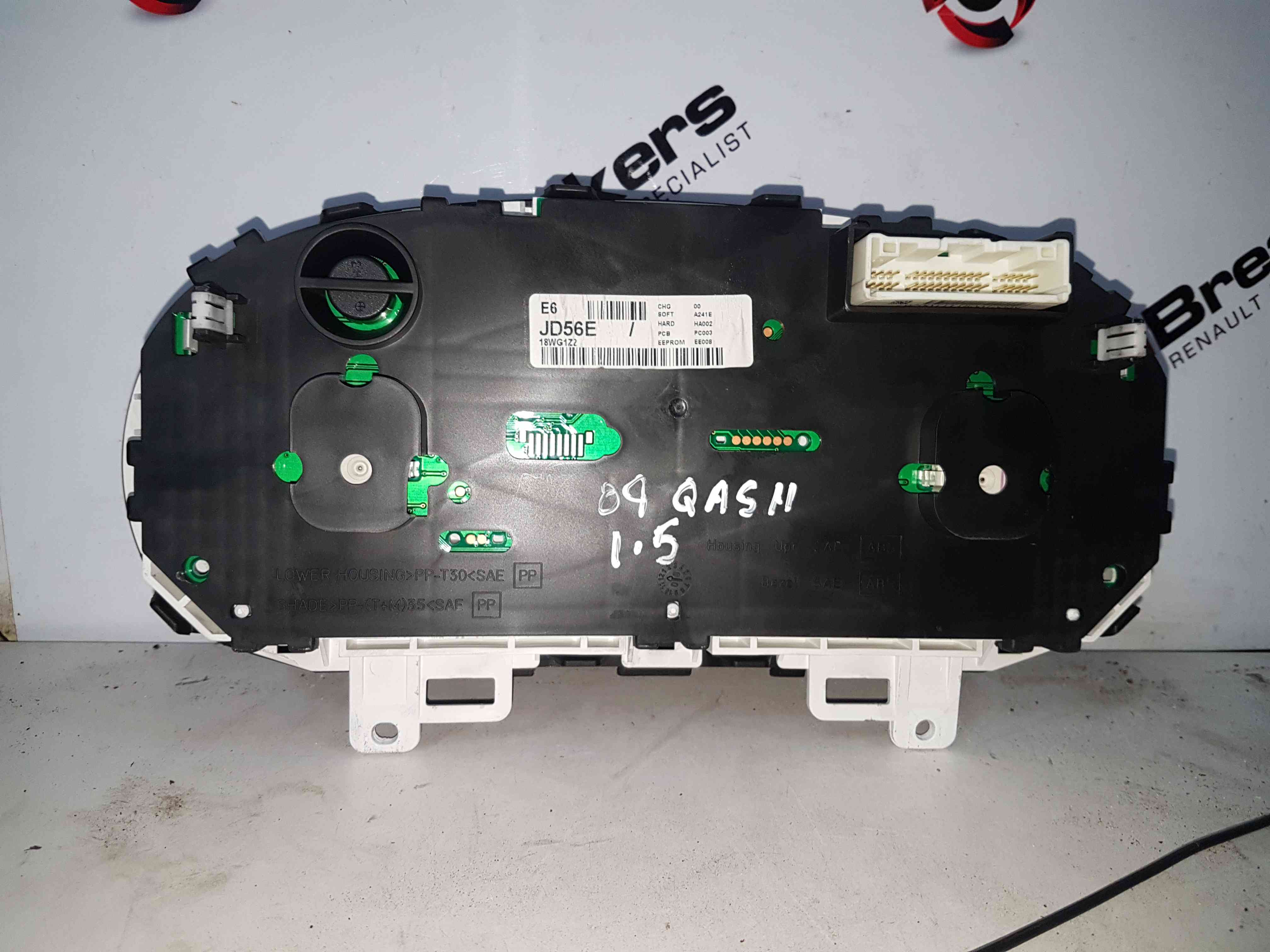 Thumb 3 Nissan Qashqai MK1 2006-2013 Instrument Cluster Clocks Dial Speedo Panel JD56E 