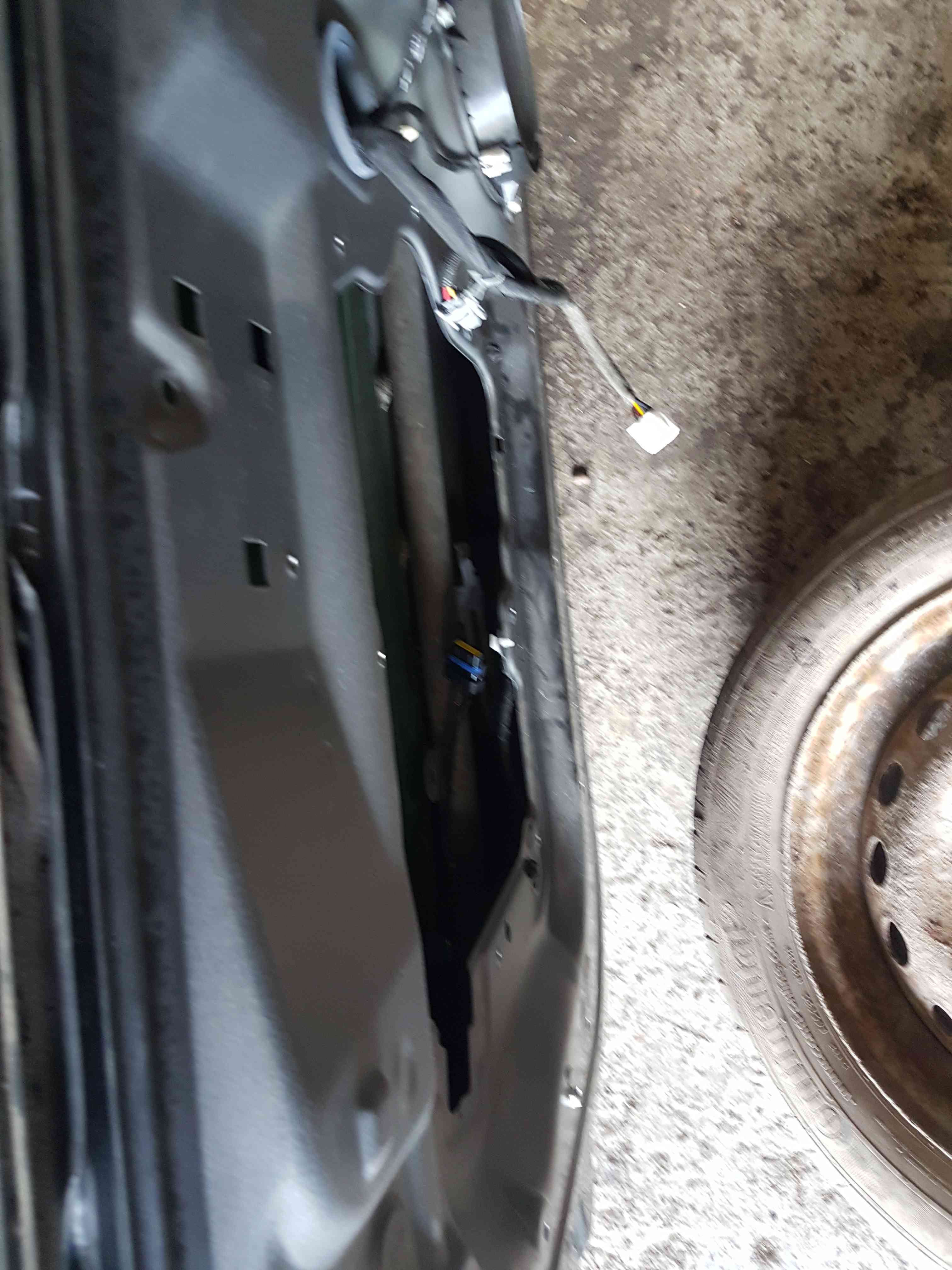 Thumb 4 Nissan Qashqai MK1 2006-2013 Passenger NSR Rear Door KAD Grey