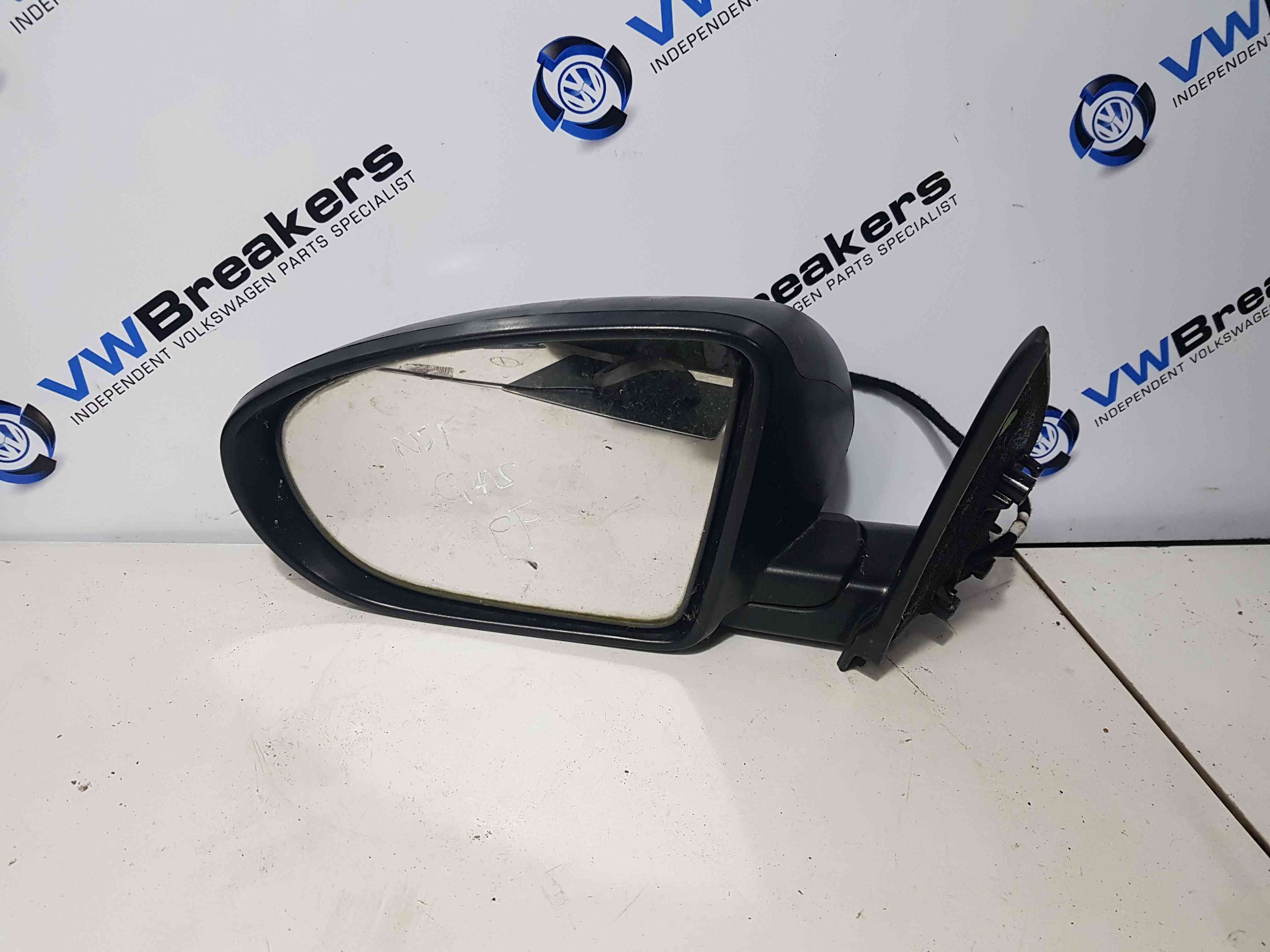 Thumb 8 Nissan Qashqai MK1 2006-2013 Passenger Ns Wing Mirror Black Folding