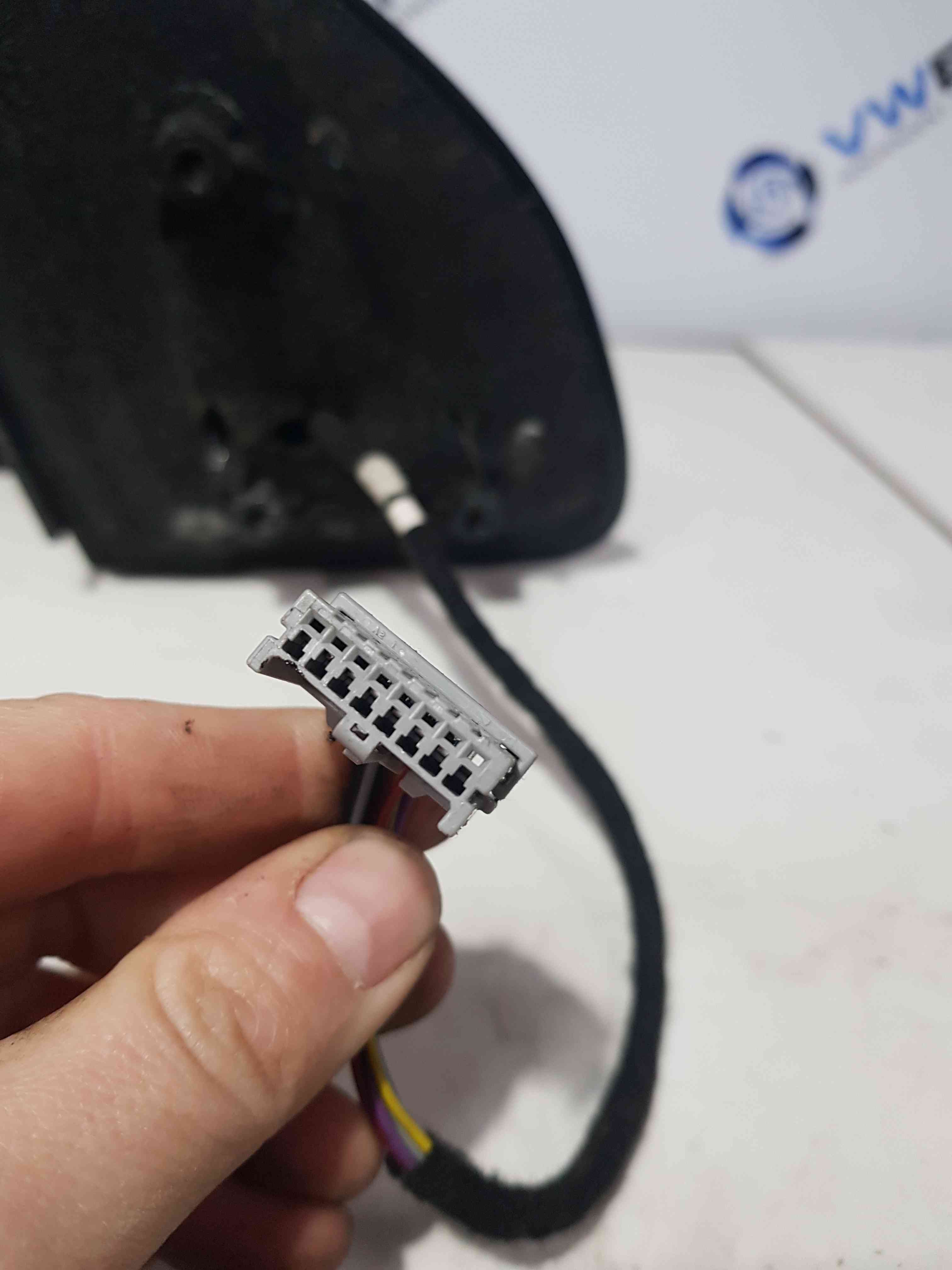 Thumb 9 Nissan Qashqai MK1 2006-2013 Passenger Ns Wing Mirror Black Folding