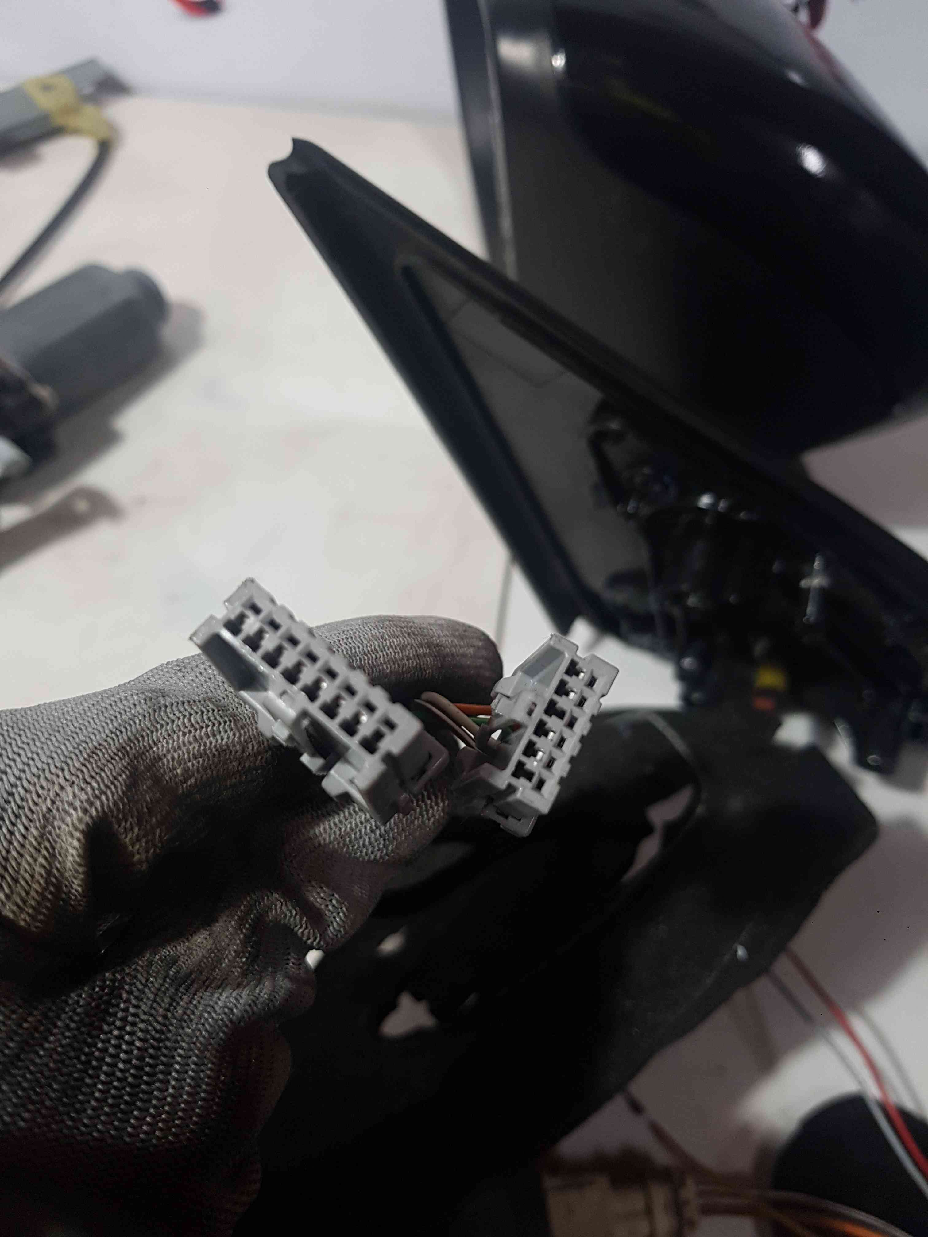 Thumb 5 Nissan Qashqai MK1 2006-2013 Passenger Ns Wing Mirror GAB Nightshade Purple Fold