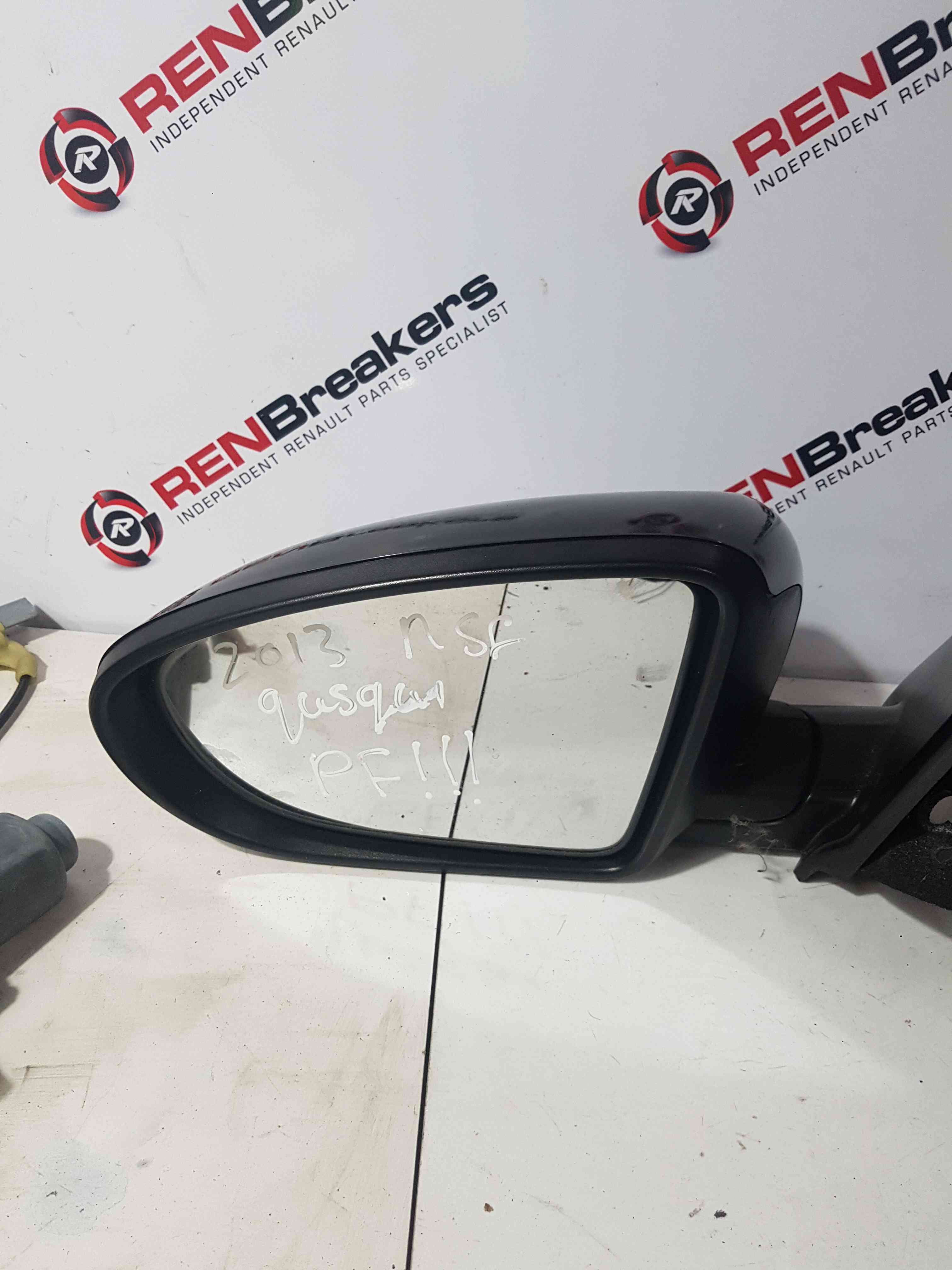 Thumb 6 Nissan Qashqai MK1 2006-2013 Passenger Ns Wing Mirror GAB Nightshade Purple Fold