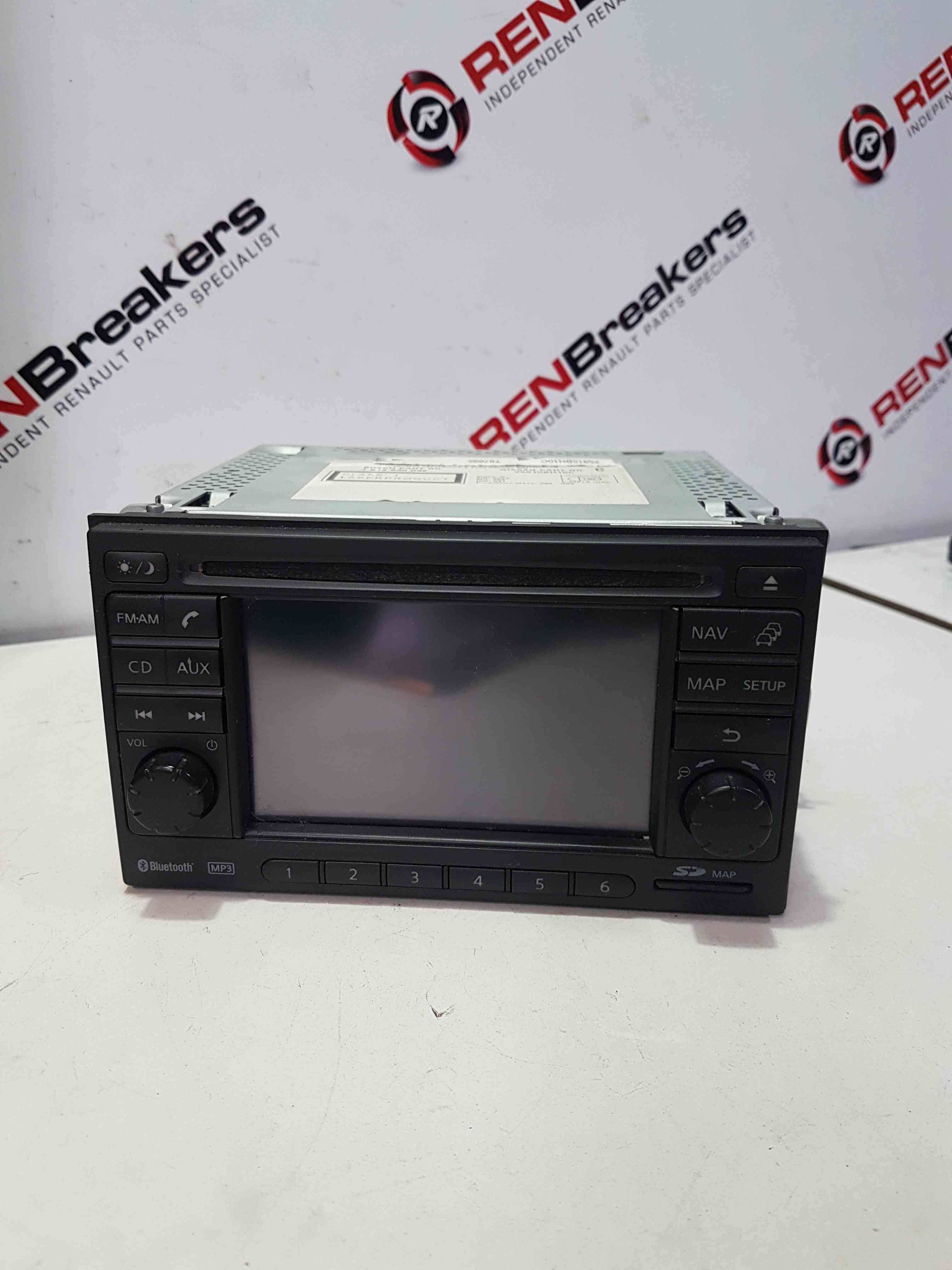 Thumb 2 Nissan Qashqai MK1 2006-2013 Radio Cd Player Head Unit 25915BH10C NO CODE