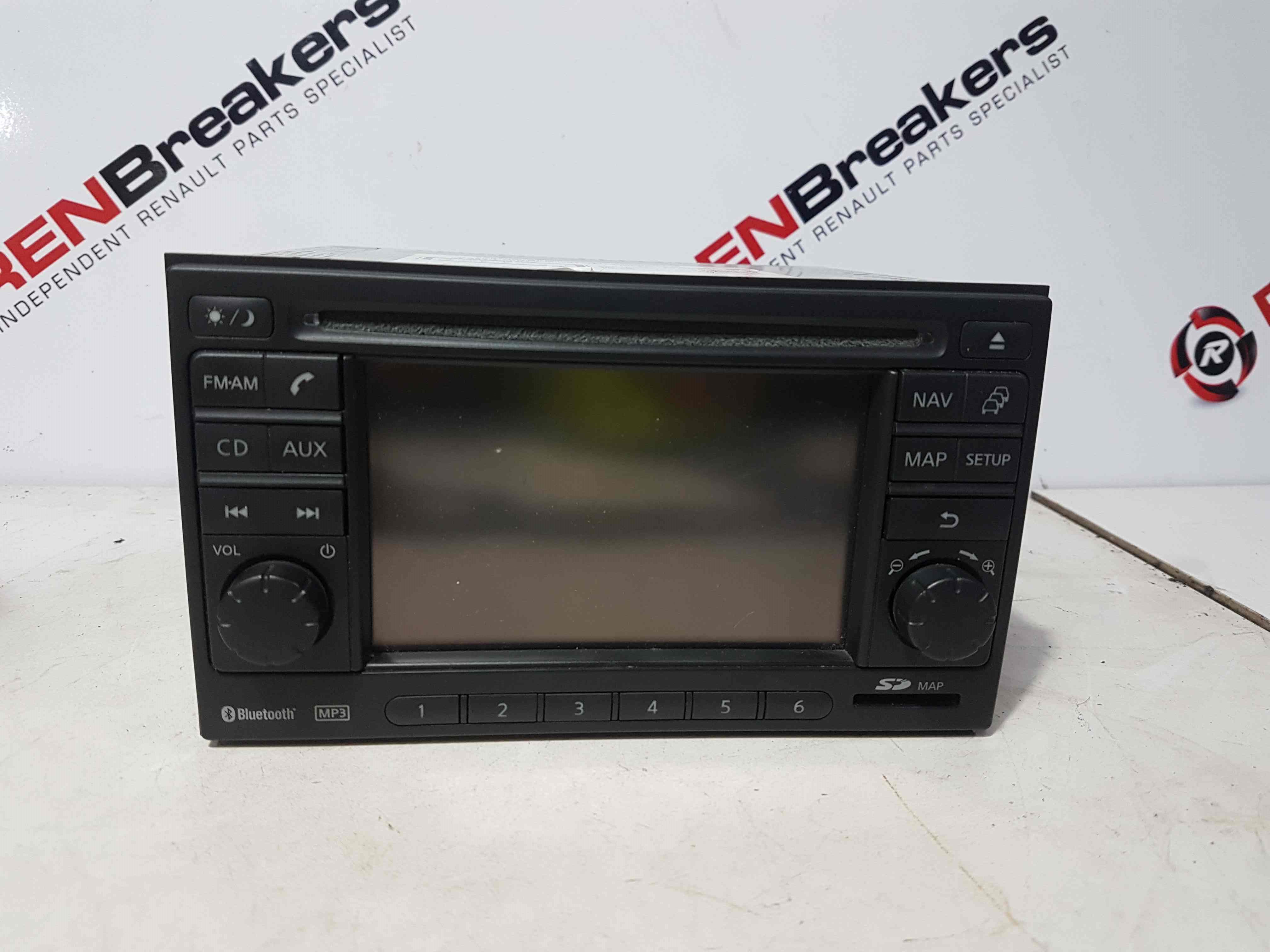 Thumb 2 Nissan Qashqai MK1 2006-2013 Radio Cd Player Head Unit 7612830076 + Code