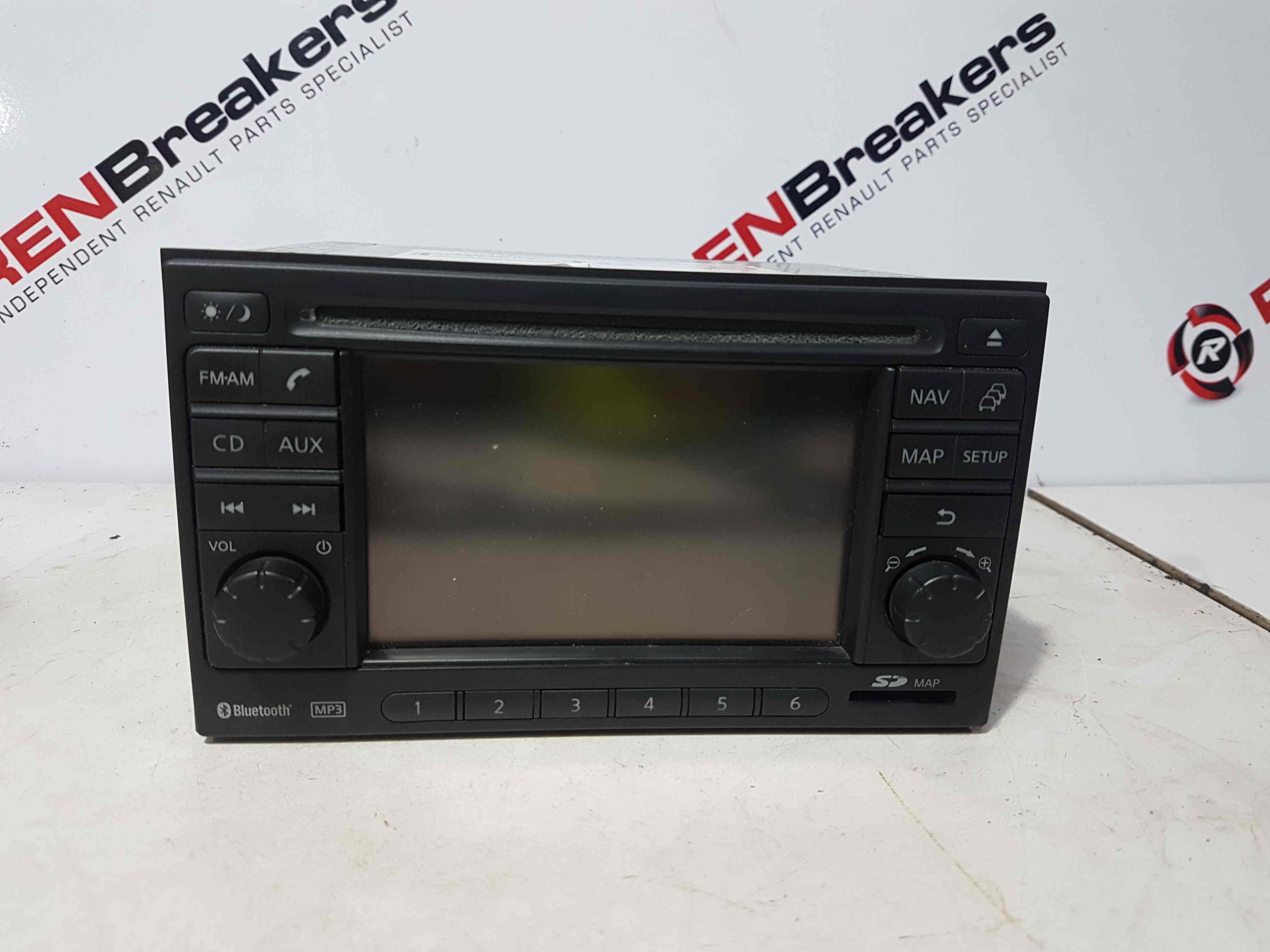Thumb 3 Nissan Qashqai MK1 2006-2013 Radio Cd Player Head Unit 7612830076 + Code