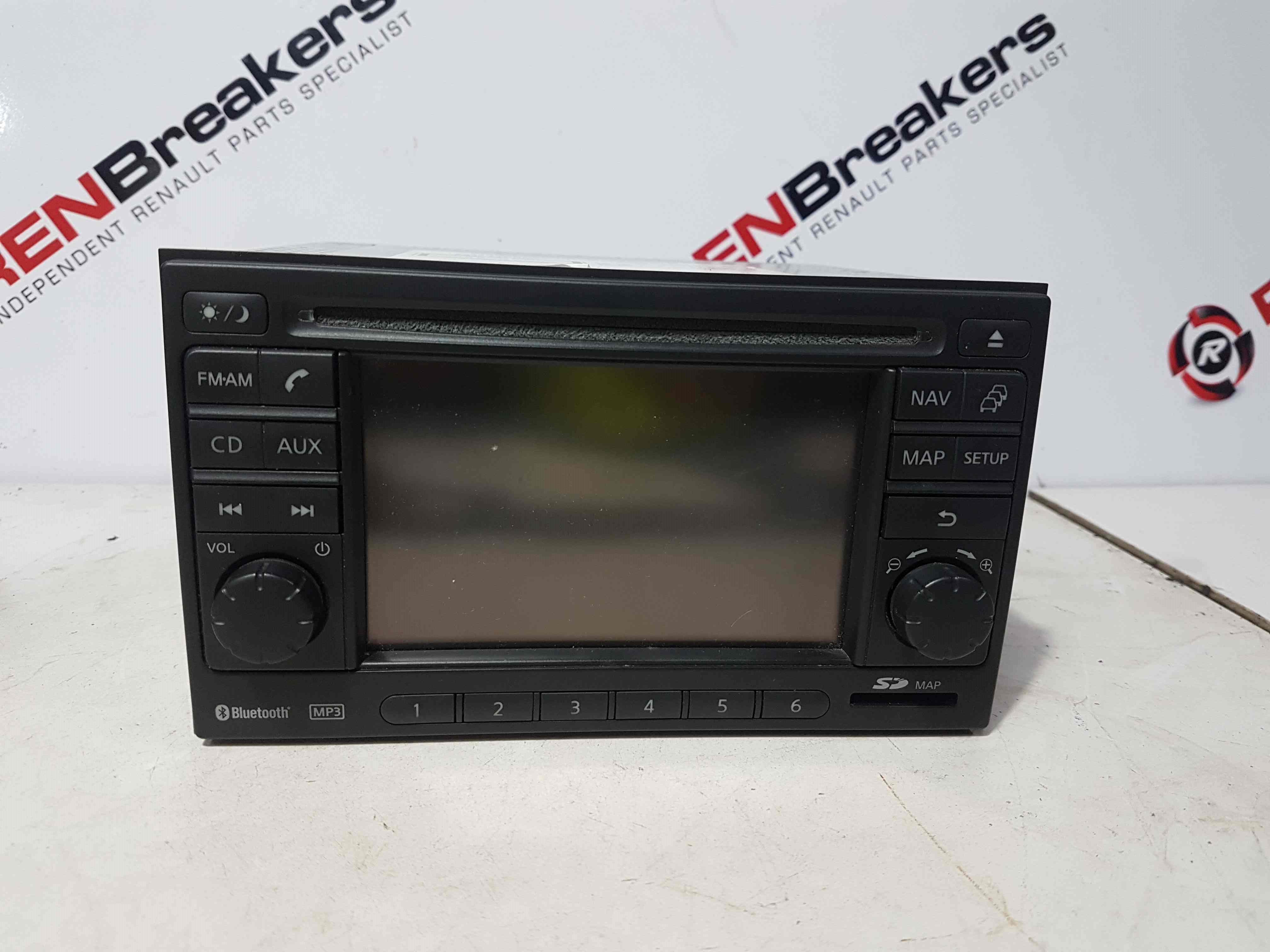 Thumb 4 Nissan Qashqai MK1 2006-2013 Radio Cd Player Head Unit 7612830076 + Code
