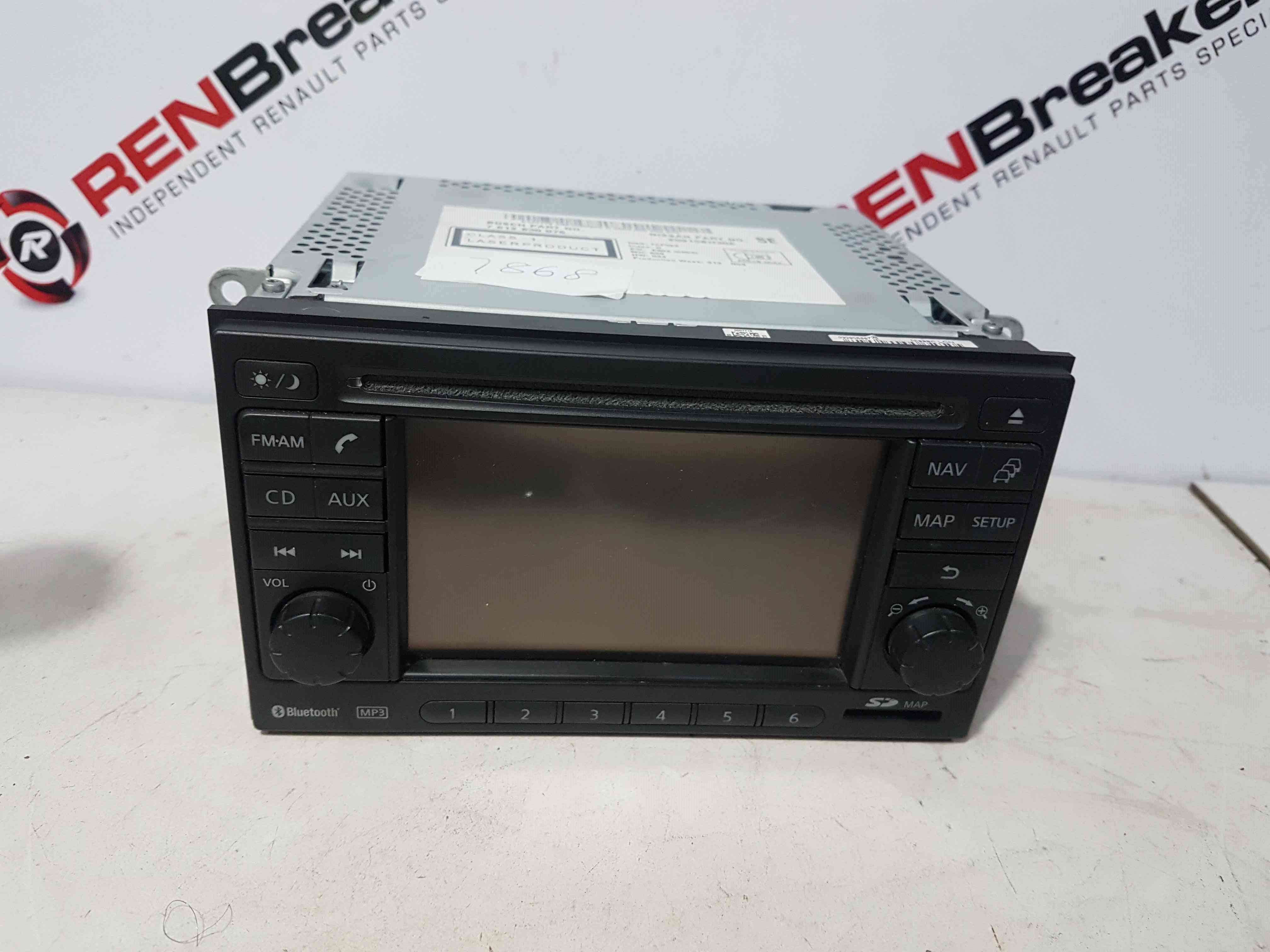 Thumb 10 Nissan Qashqai MK1 2006-2013 Radio Cd Player Head Unit 7612830076 + Code
