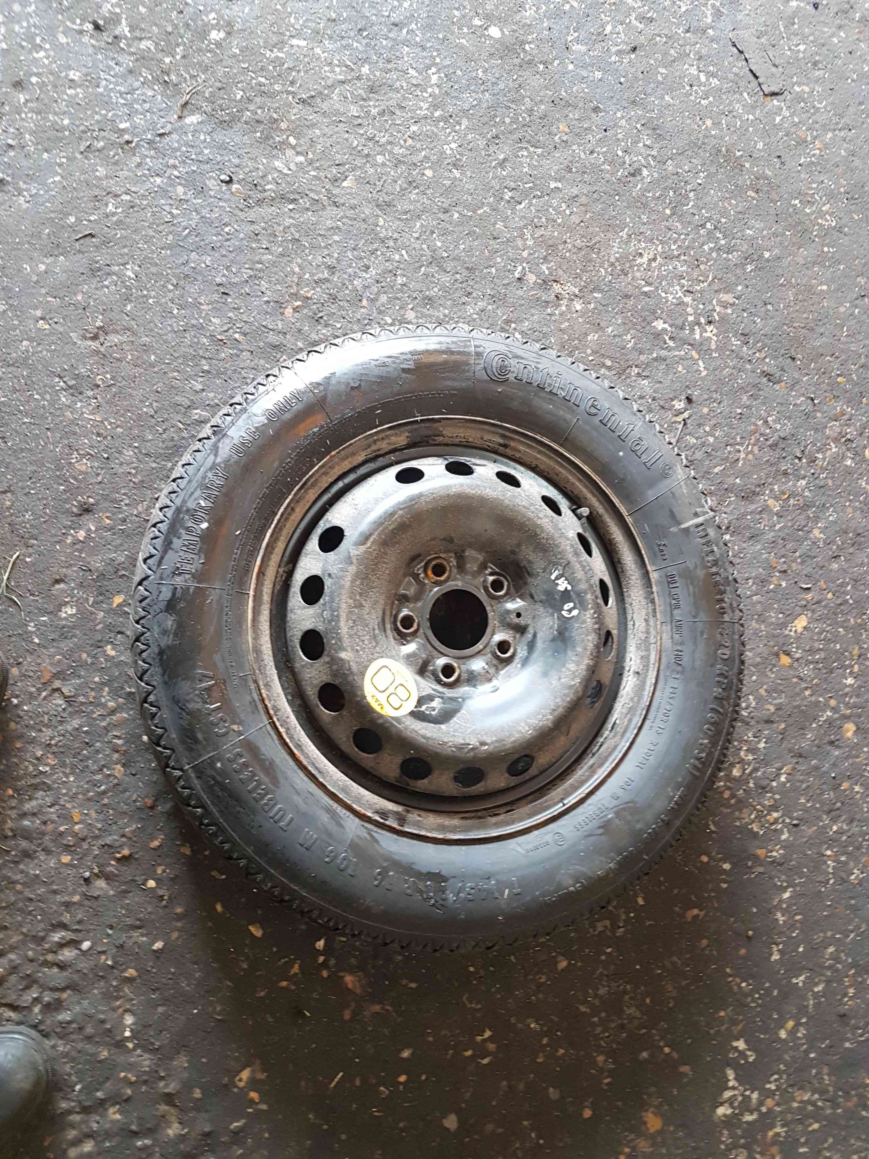 Thumb 2 Nissan Qashqai MK1 2006-2013 Spare Steel Space Saver Wheel Tyre 145 90 16 4/5