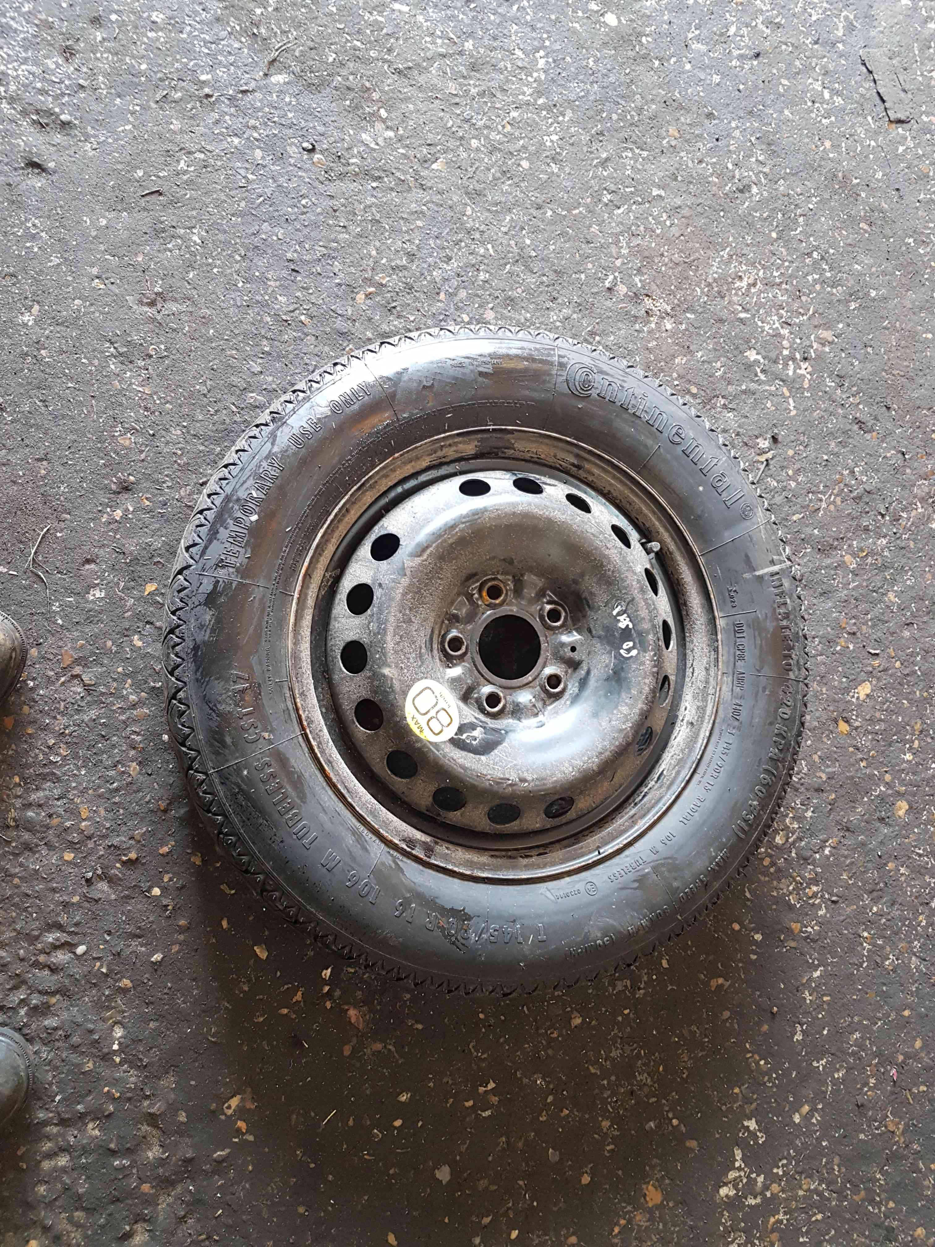 Thumb 4 Nissan Qashqai MK1 2006-2013 Spare Steel Space Saver Wheel Tyre 145 90 16 4/5