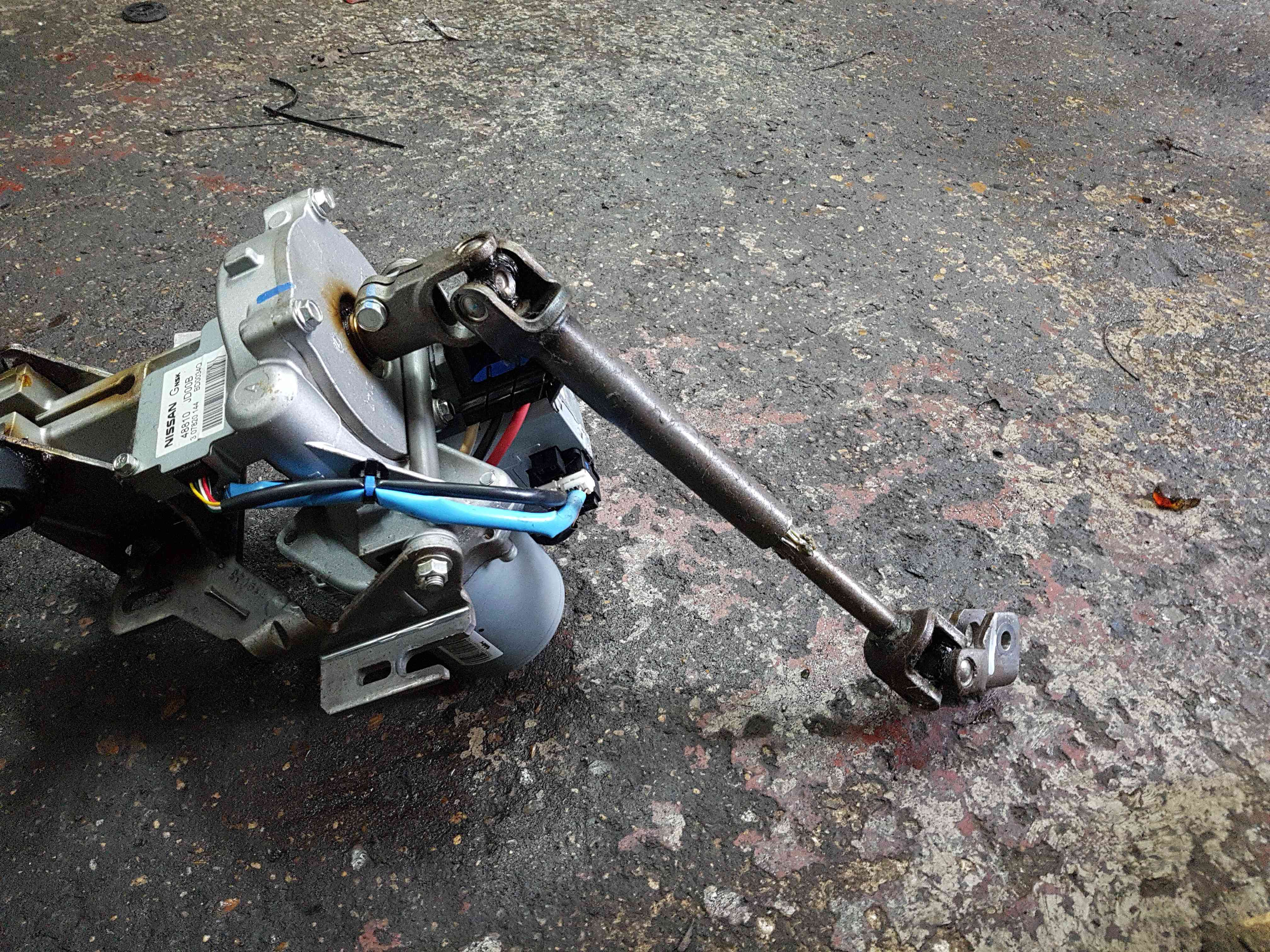 Thumb 2 Nissan Qashqai MK1 2006-2013 Steering Column Motor + ECU Unit 48810Jd00b