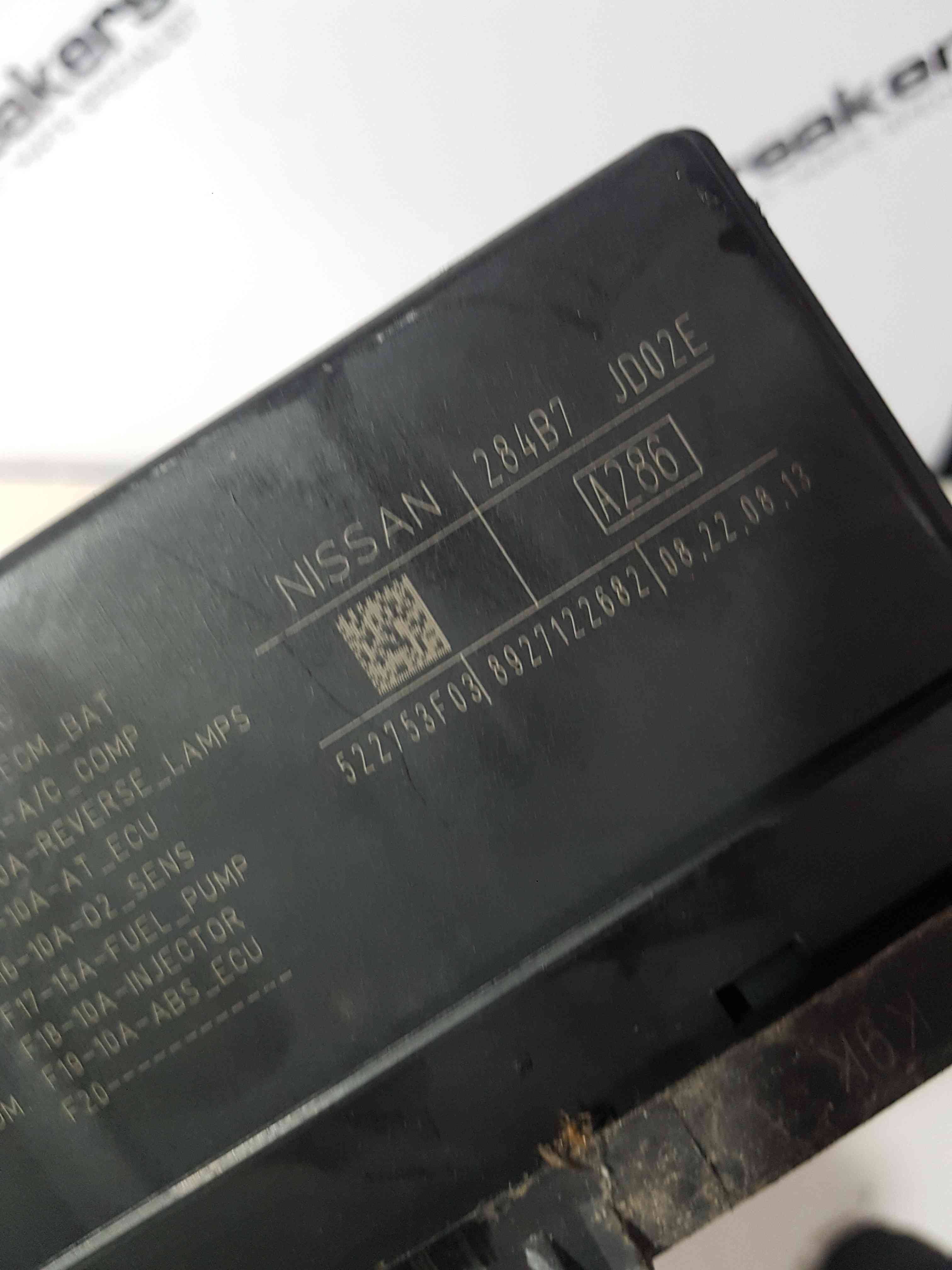 Thumb 4 Nissan Qashqai MK1 2006-2013 UPC Fuse BOX Unit 284B7jd02e