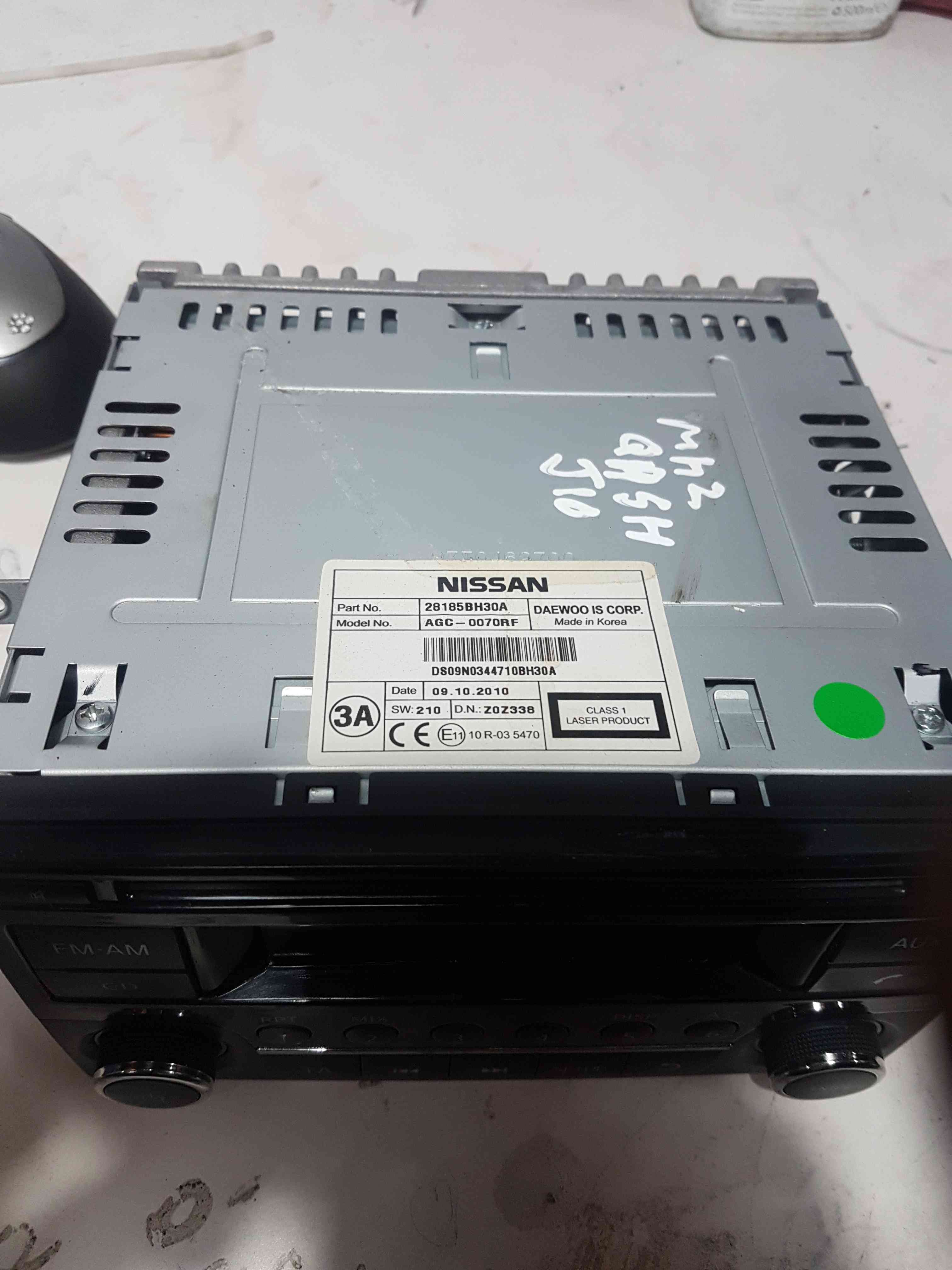 Thumb 2 Nissan Qashqai MK2 2006-2013  Cd Player Head Unit With Code 28185Bh30a