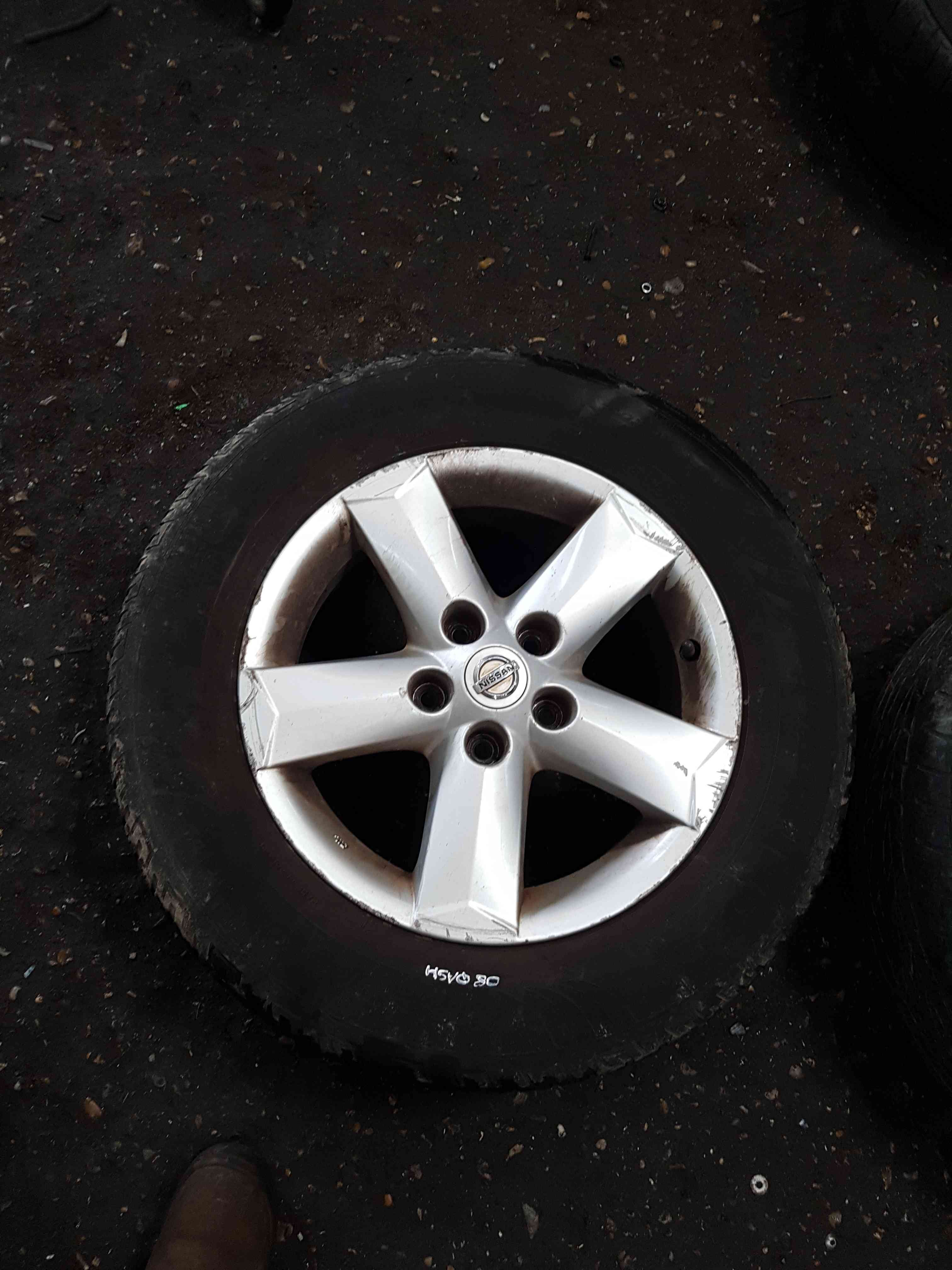 Thumb 2 Nissan Qashqai MK2 2006-2013 Alloy Wheel 16Inch + Tyre 215 65 16 5Mm 4/5