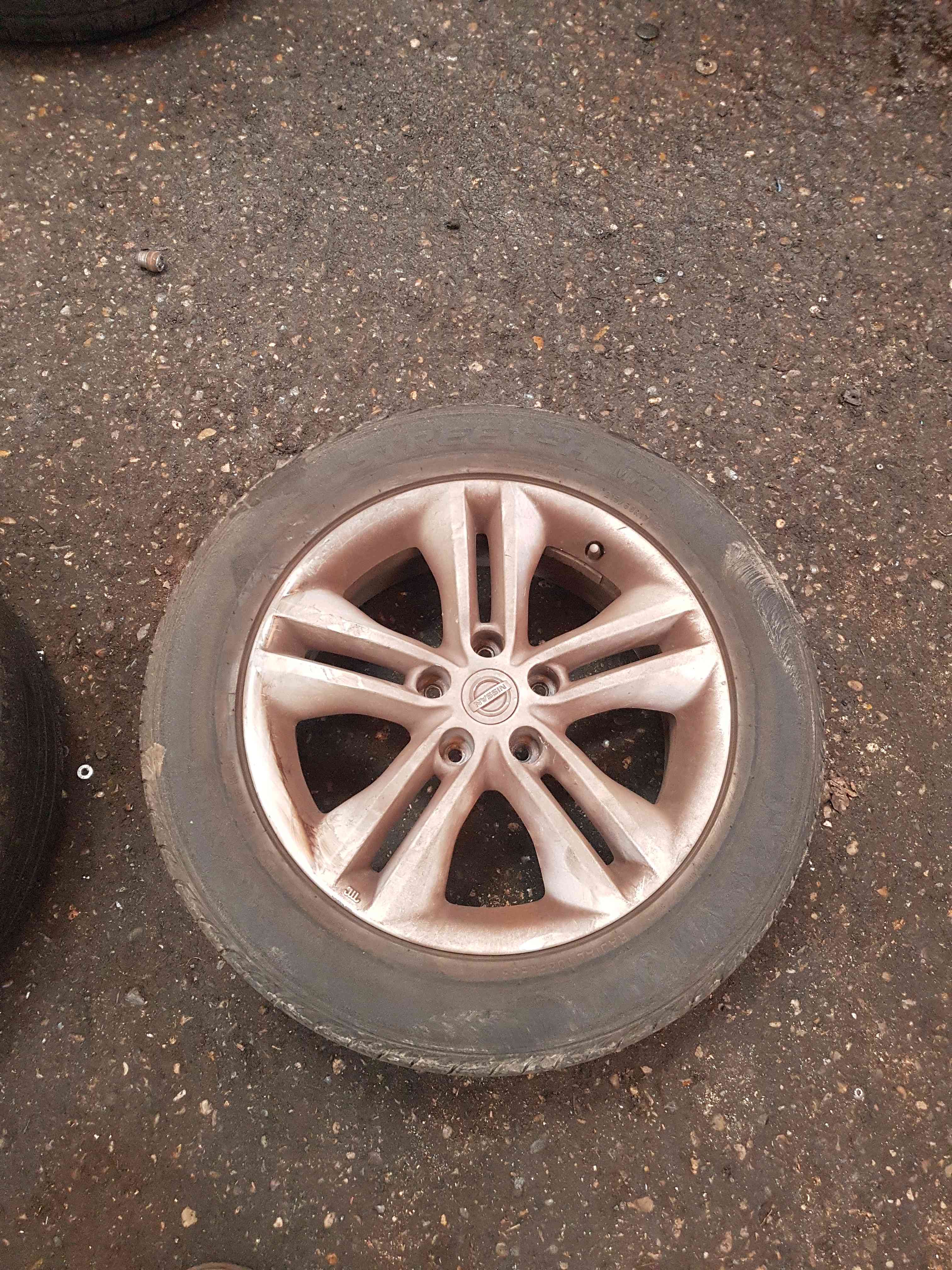 Thumb 2 Nissan Qashqai MK2 2006-2013 Alloy Wheel 17Inch 40300BR07A 4/5