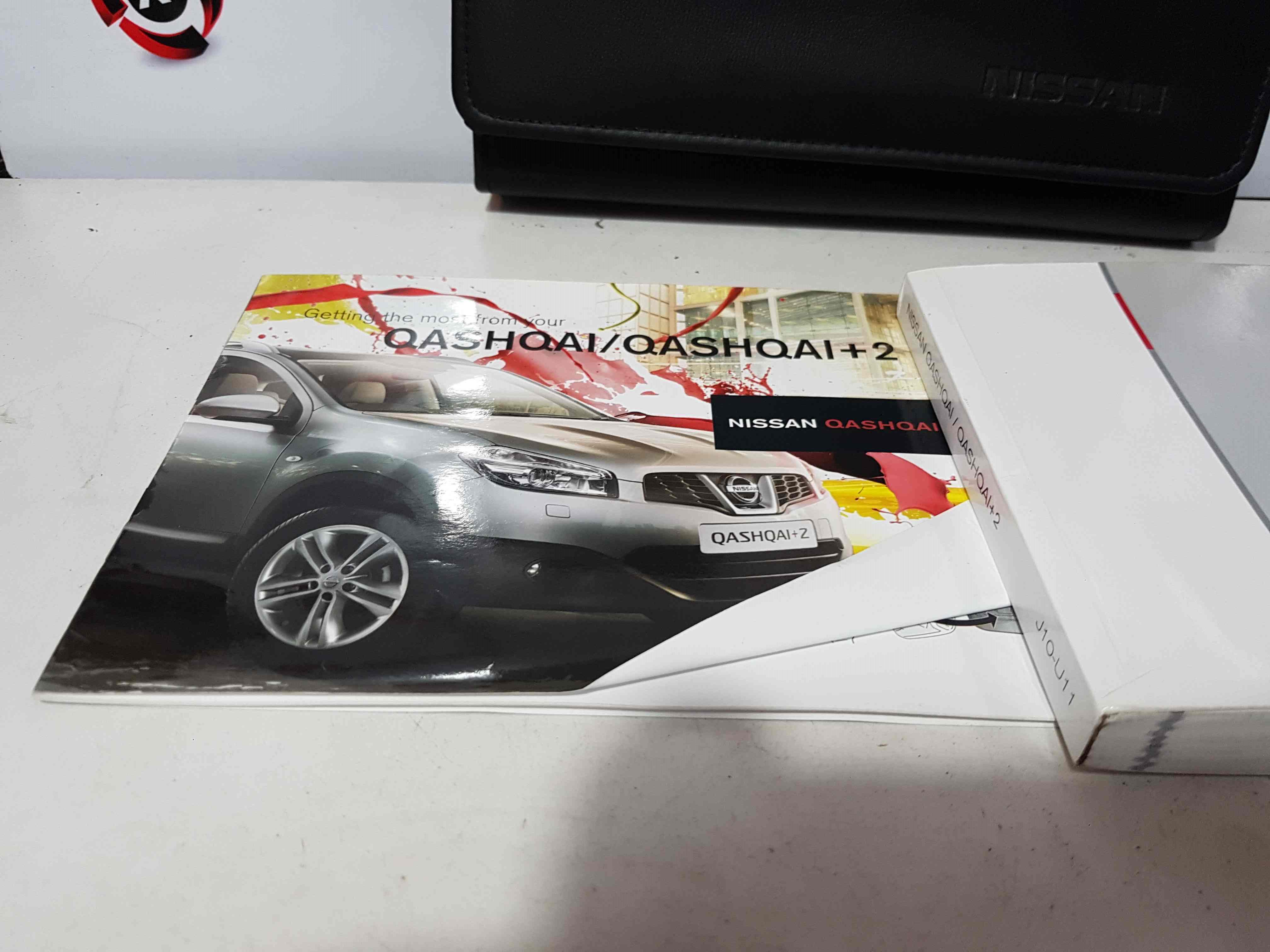 Thumb 4 Nissan Qashqai MK2 2006-2013 Document Wallet Folder Owners Manual 