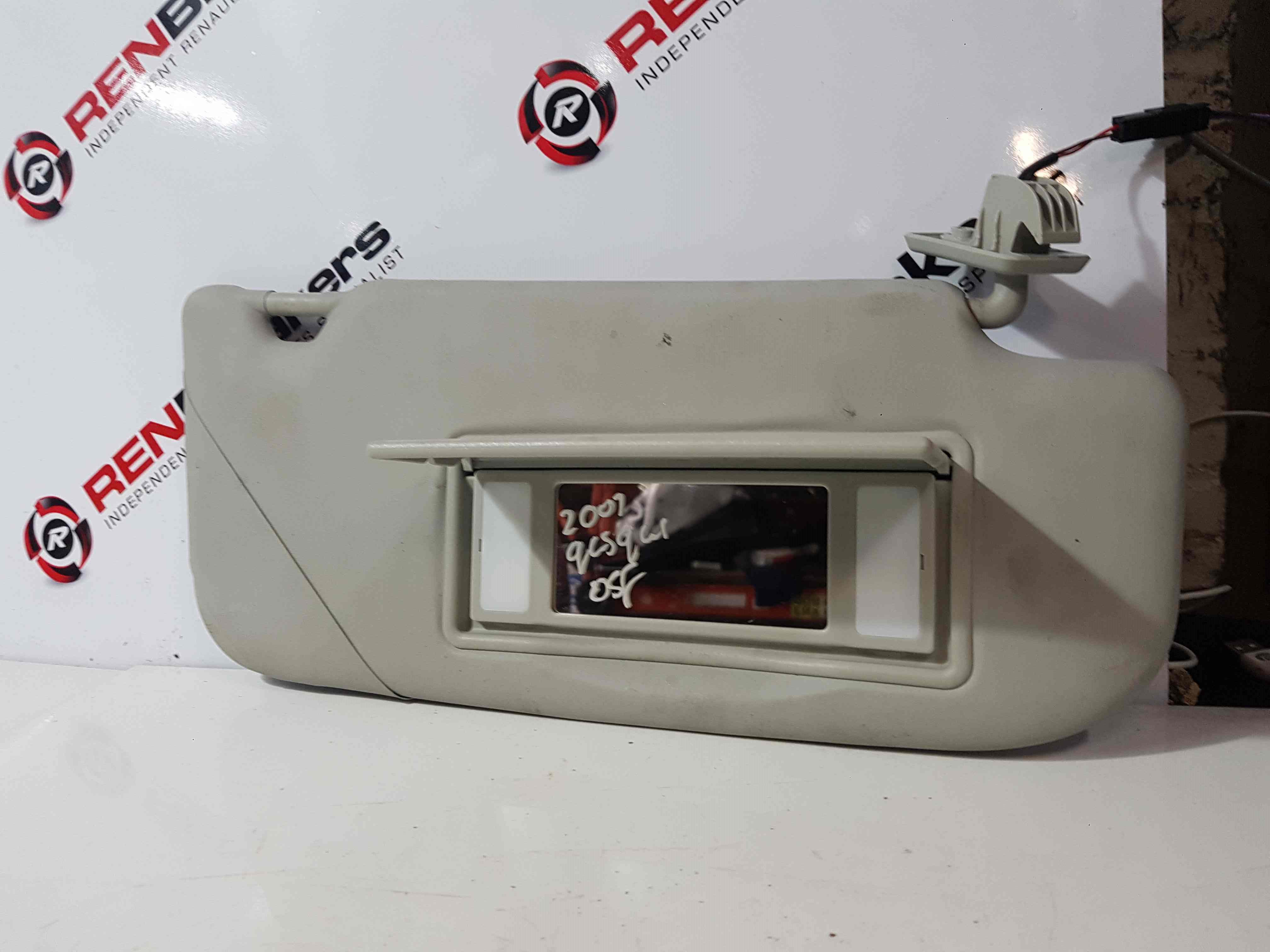 Thumb 4 Nissan Qashqai MK2 2006-2013 Drivers Os OSF Sunvisor Shade