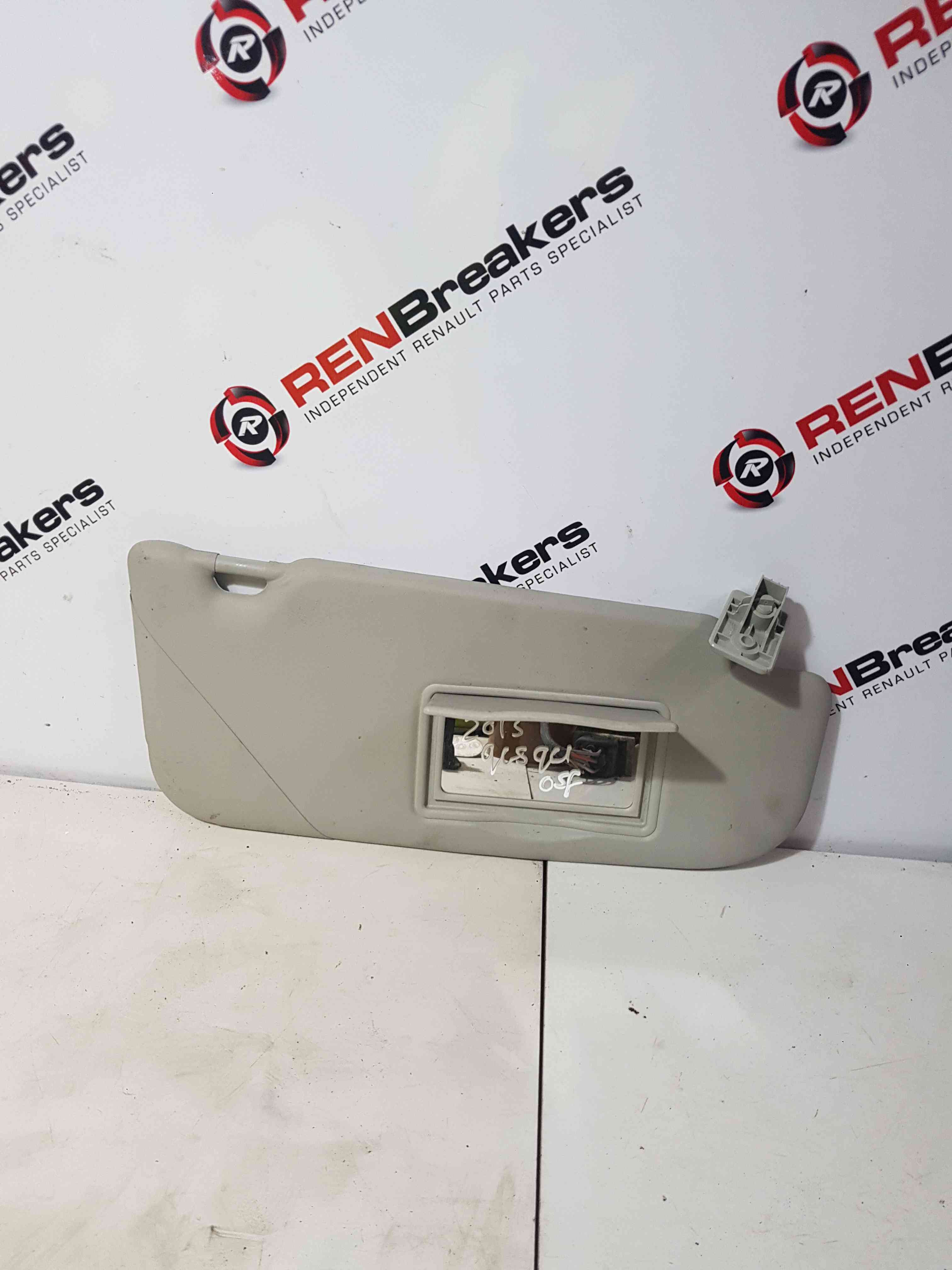 Thumb 6 Nissan Qashqai MK2 2006-2013 Drivers Os OSF Sunvisor Shade