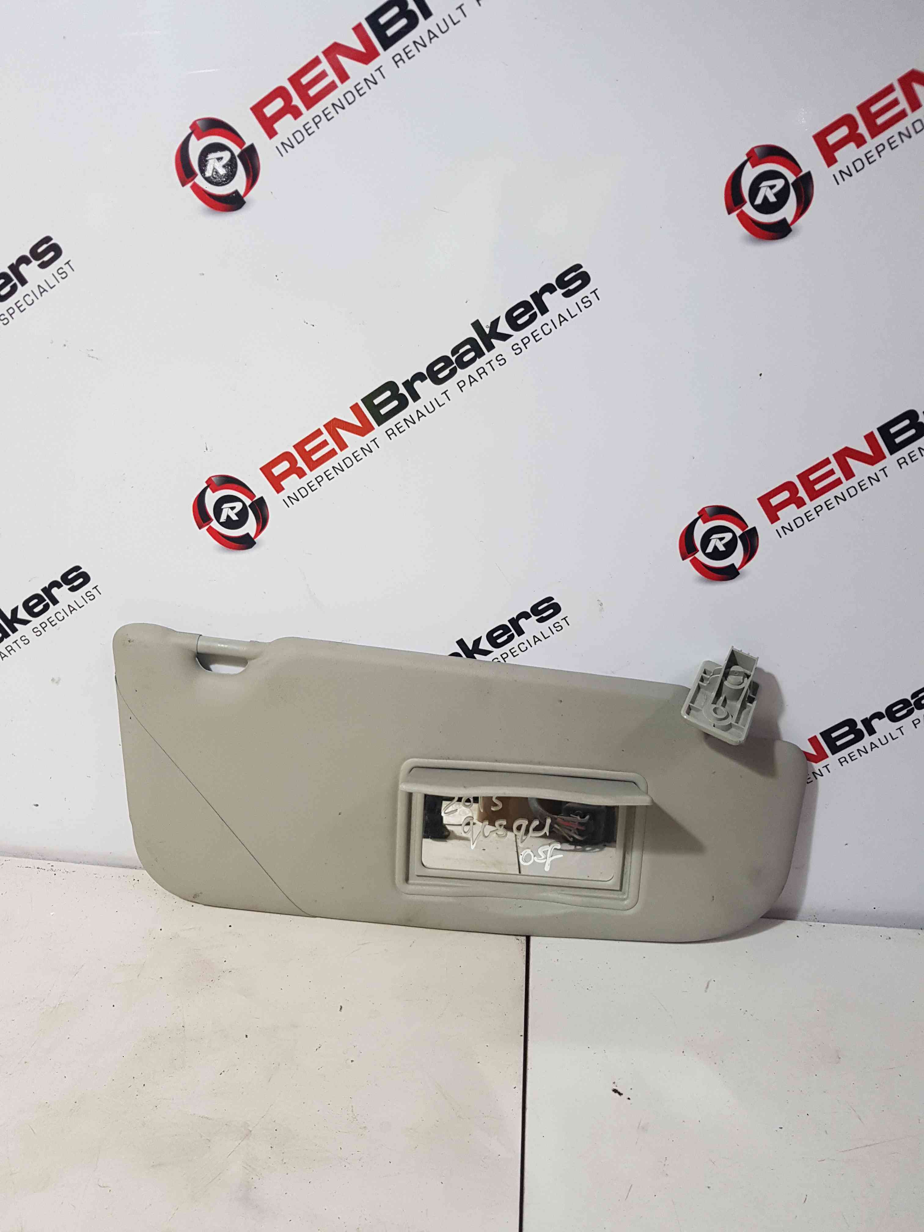 Thumb 2 Nissan Qashqai MK2 2006-2013 Drivers Os OSF Sunvisor Shade