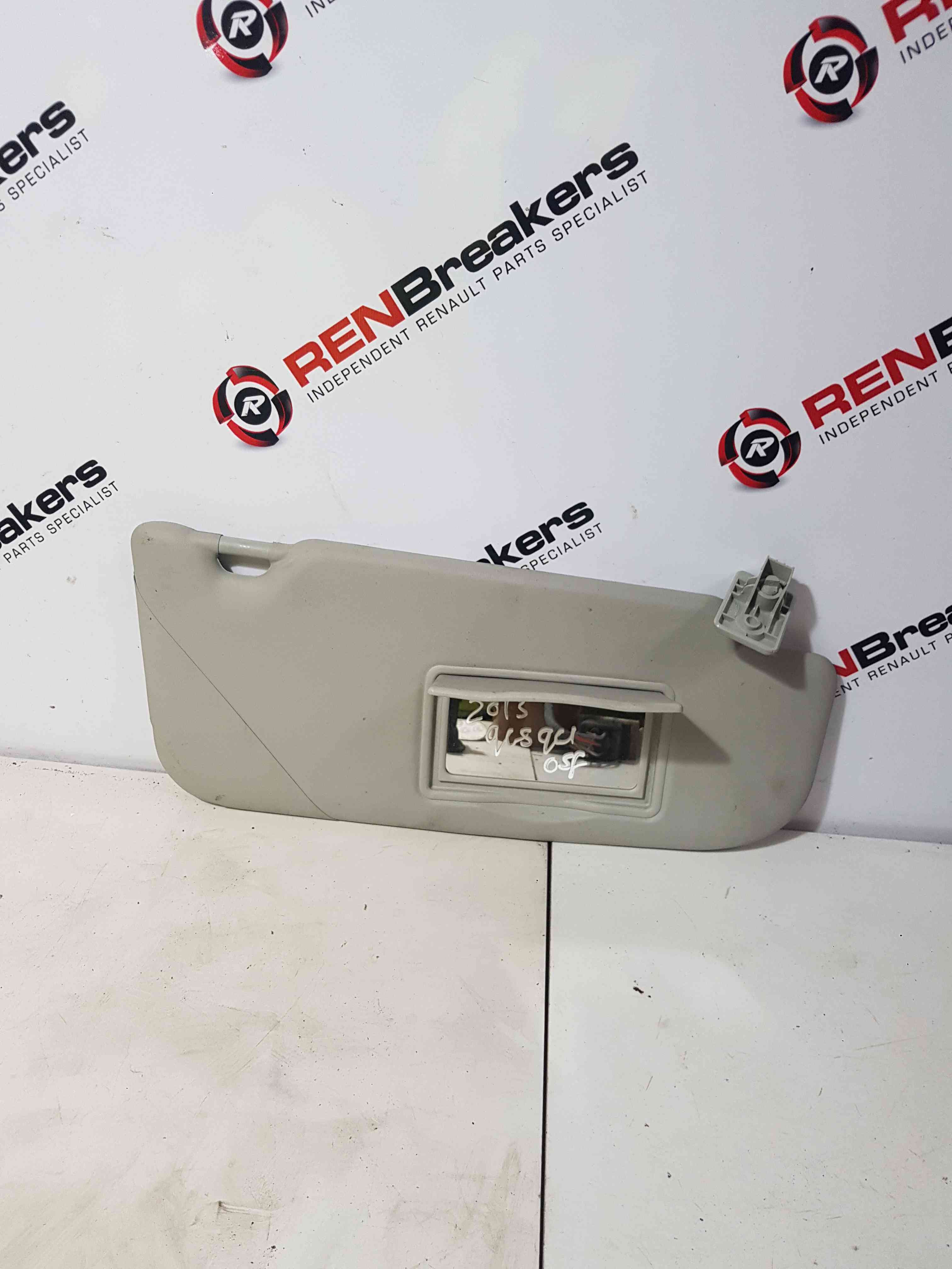 Thumb 5 Nissan Qashqai MK2 2006-2013 Drivers Os OSF Sunvisor Shade