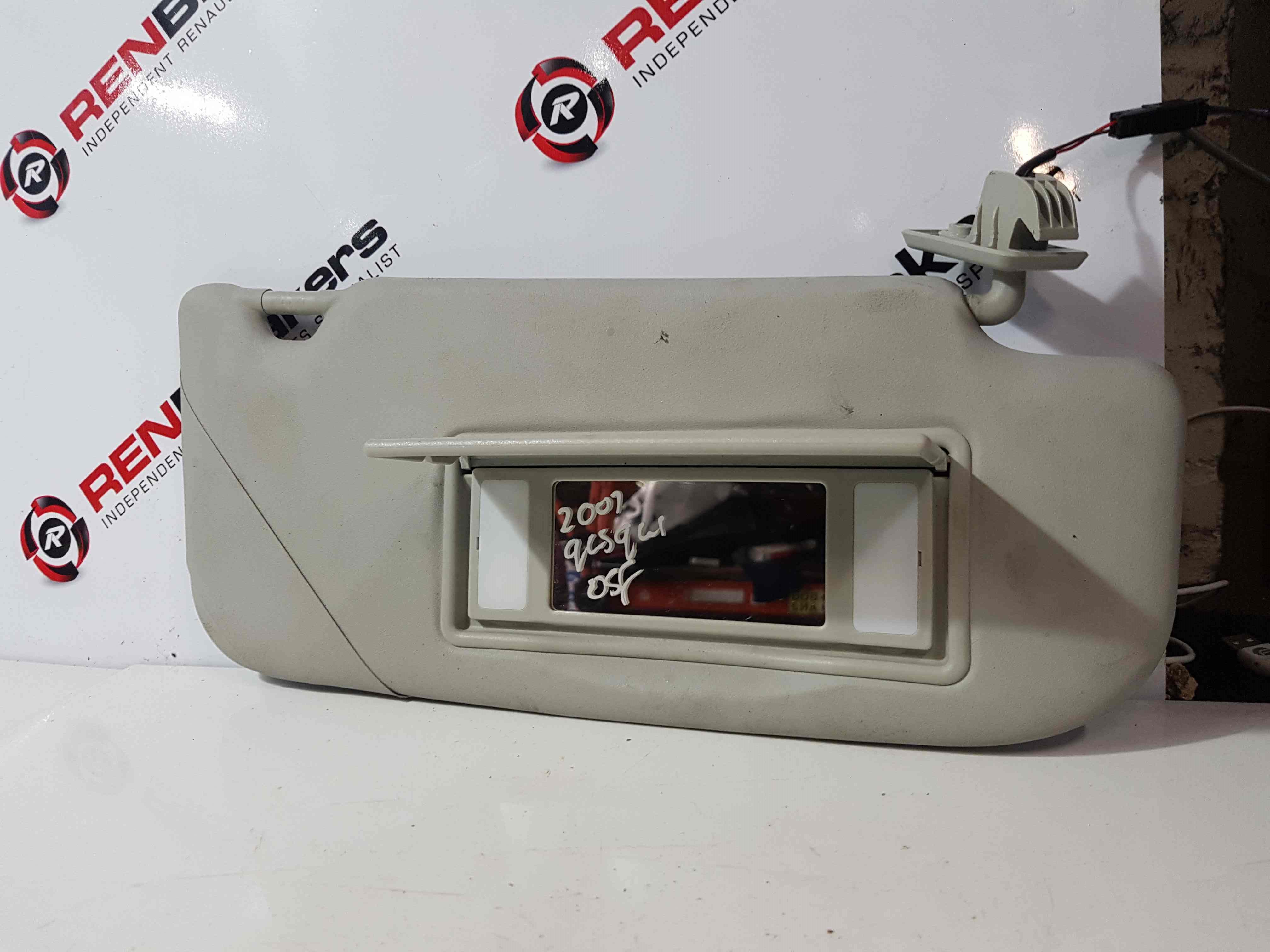 Thumb 5 Nissan Qashqai MK2 2006-2013 Drivers Os OSF Sunvisor Shade