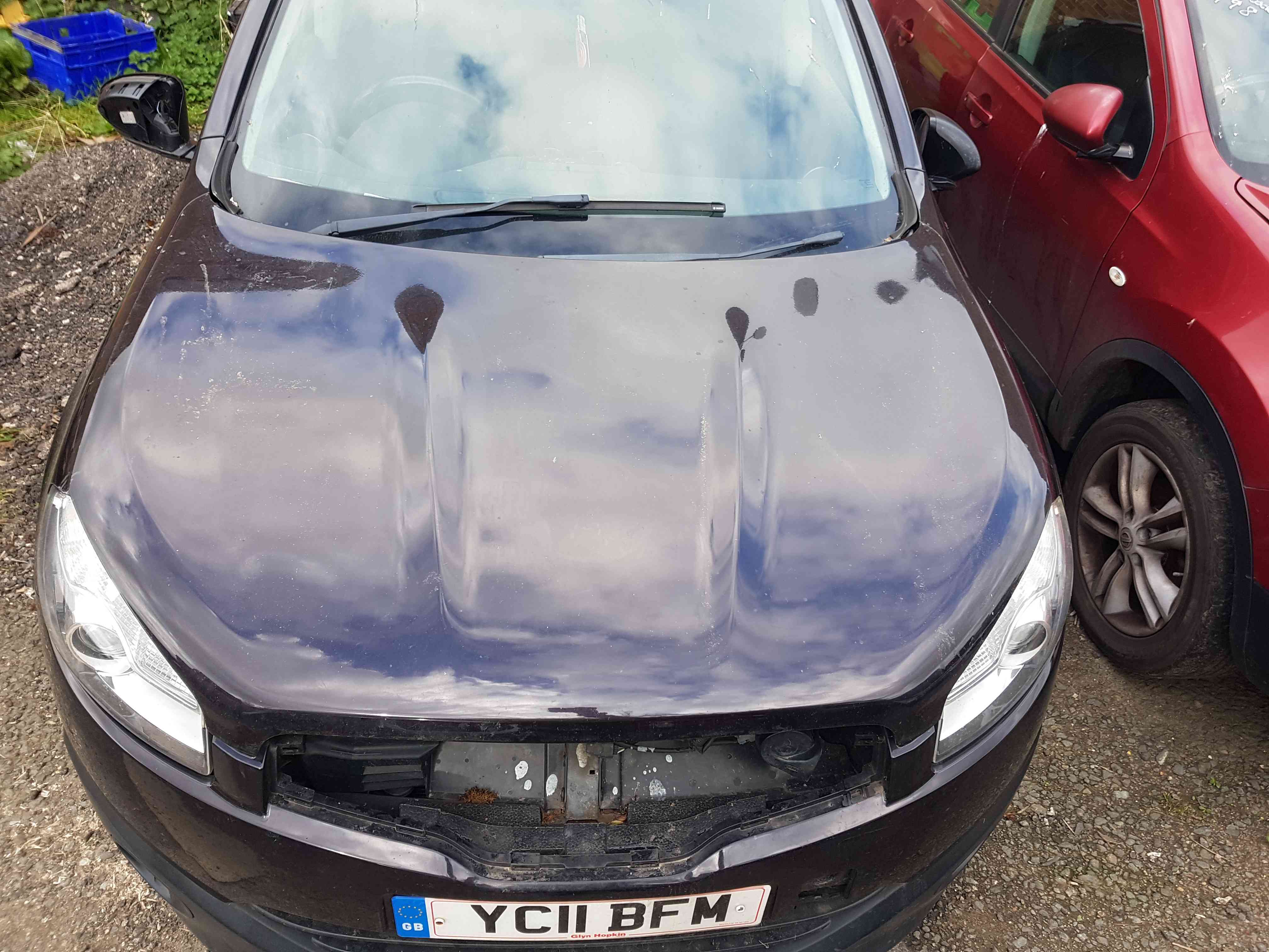 Thumb 5 Nissan Qashqai MK2 2006-2013 Front Bonnet Panel GAB Nightshade Purple