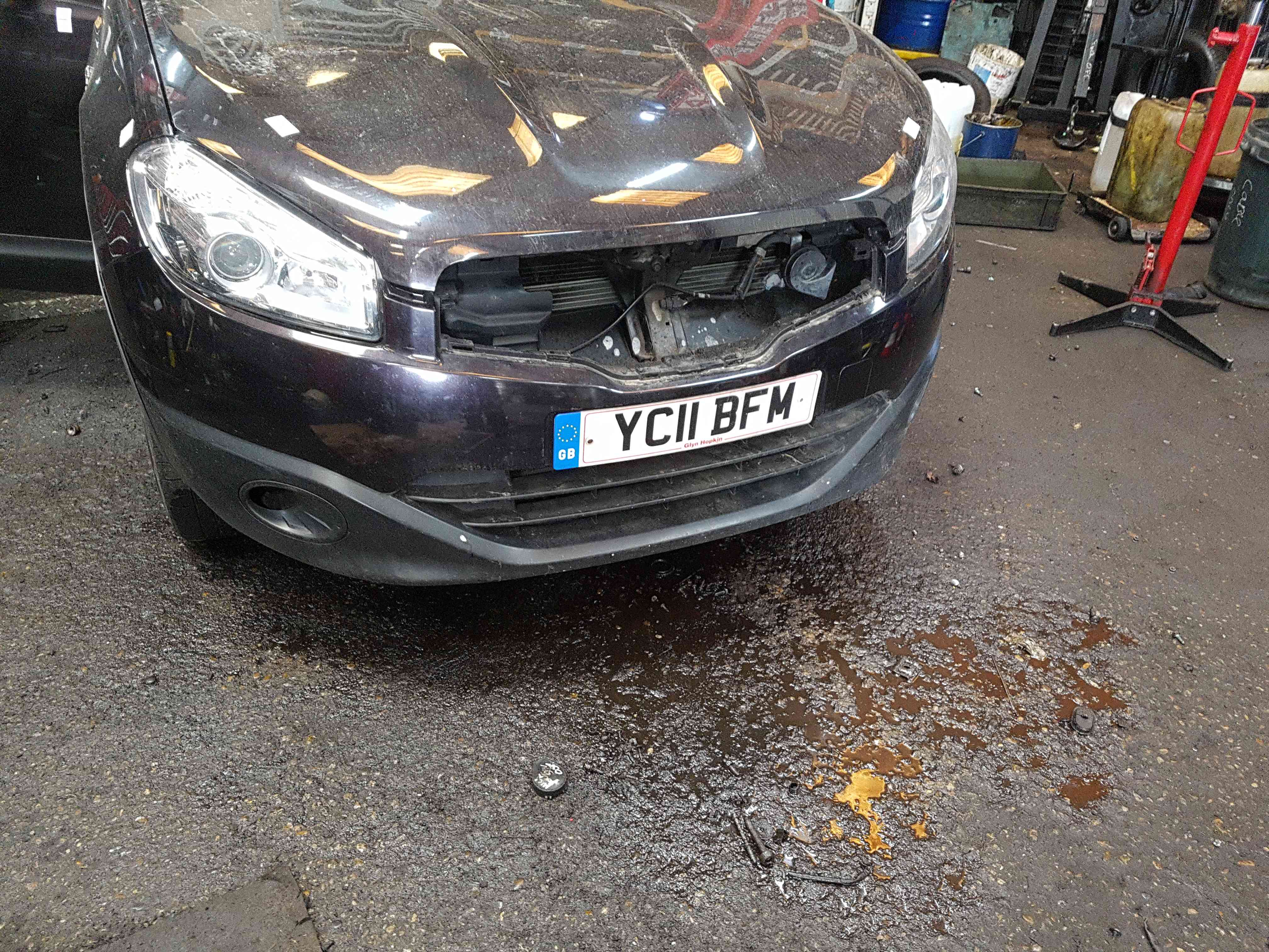 Thumb 2 Nissan Qashqai MK2 2006-2013 Front Bumper GAB Nightshade Purple