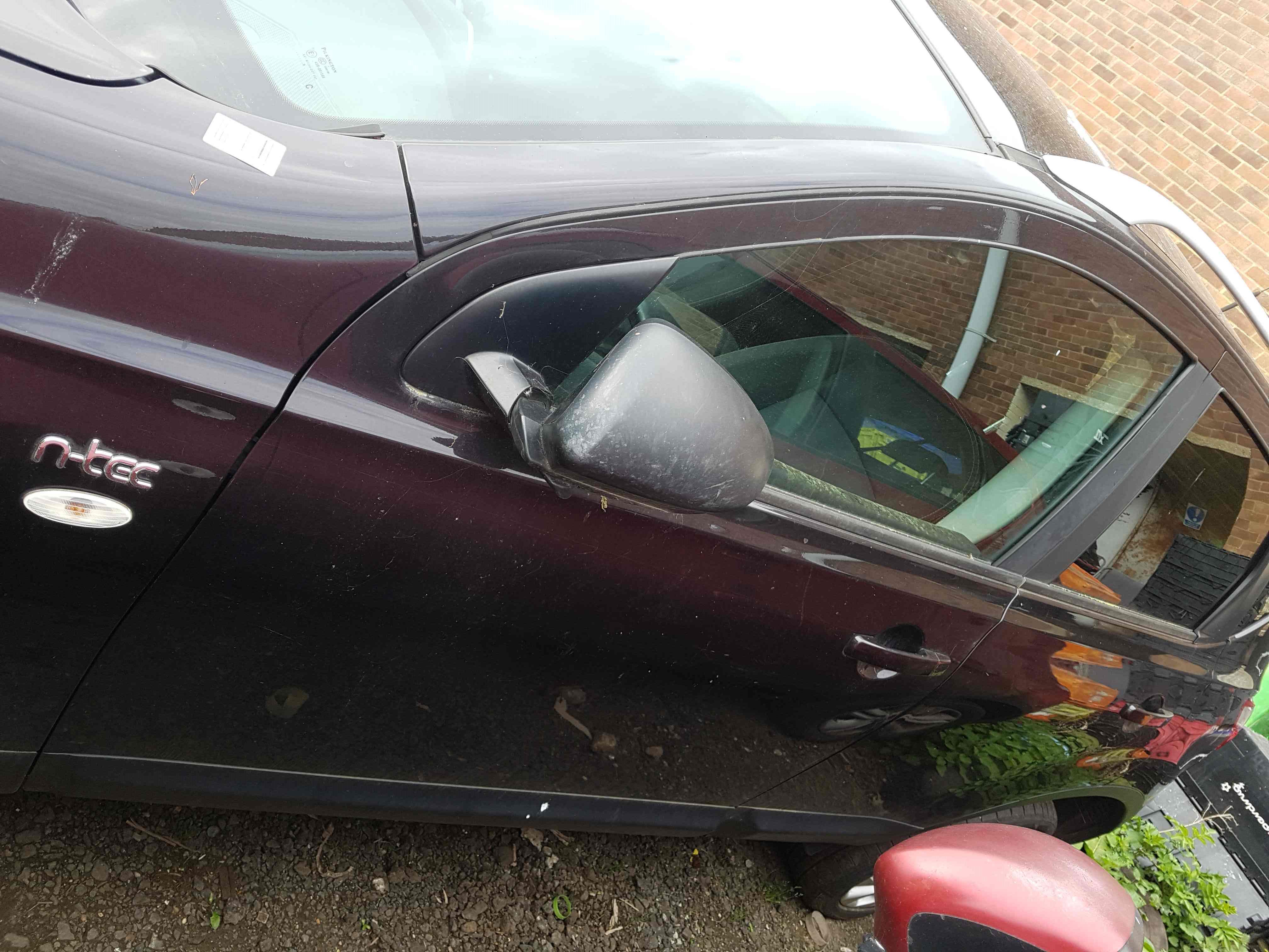 Thumb 2 Nissan Qashqai MK2 2006-2013 NSF Passenger Front Door GAB Nightshade Purple 