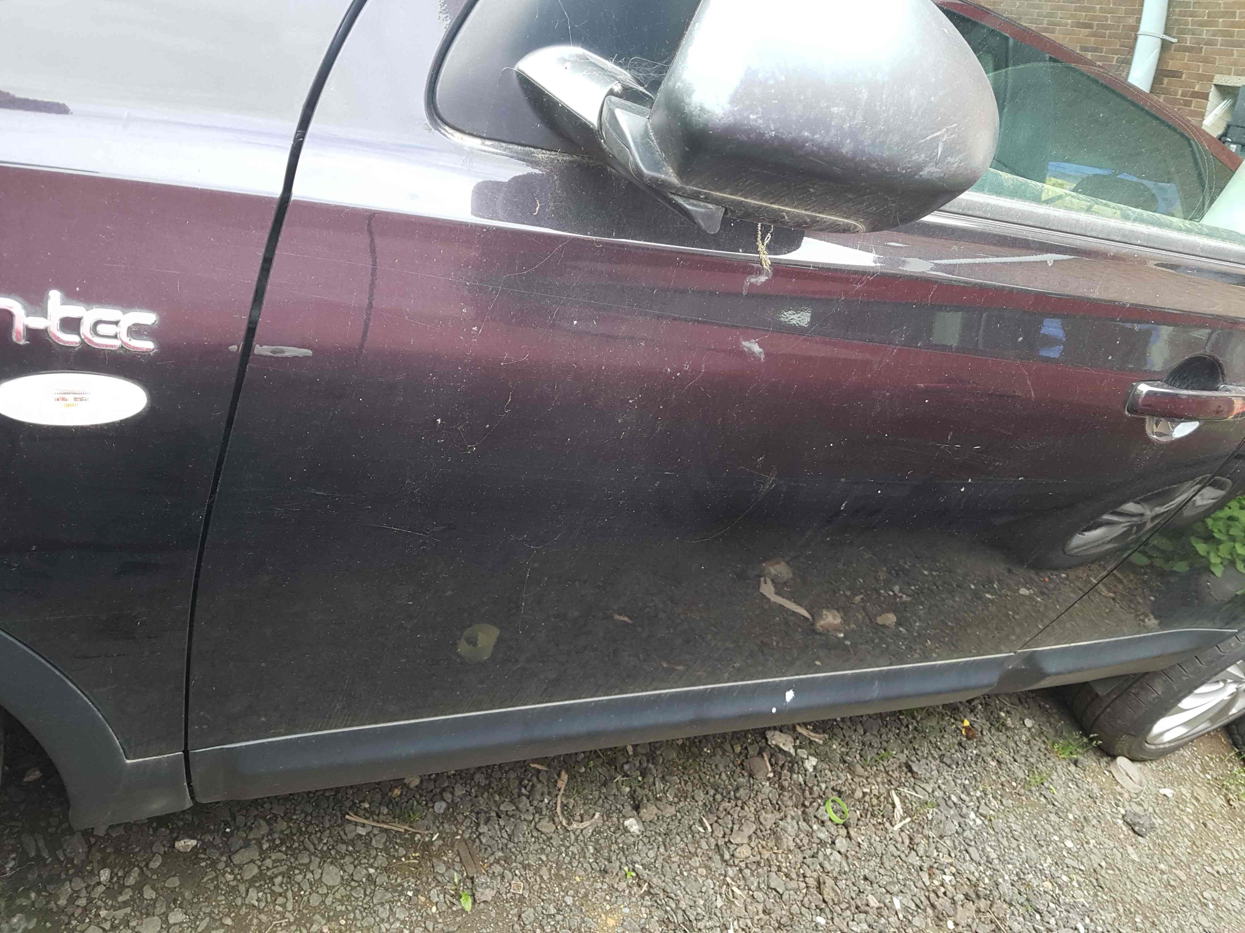 Thumb 3 Nissan Qashqai MK2 2006-2013 NSF Passenger Front Door GAB Nightshade Purple 