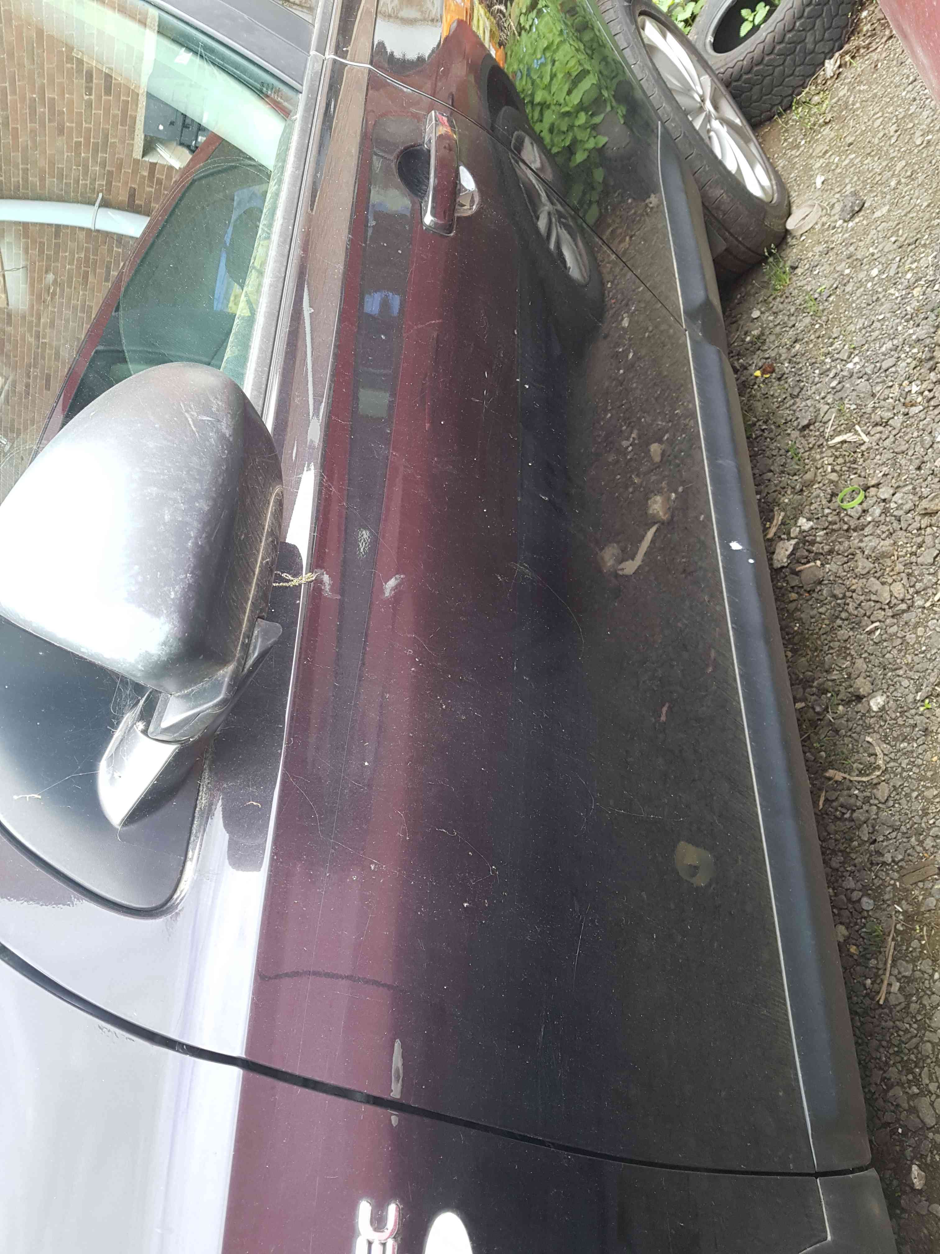 Thumb 4 Nissan Qashqai MK2 2006-2013 NSF Passenger Front Door GAB Nightshade Purple 