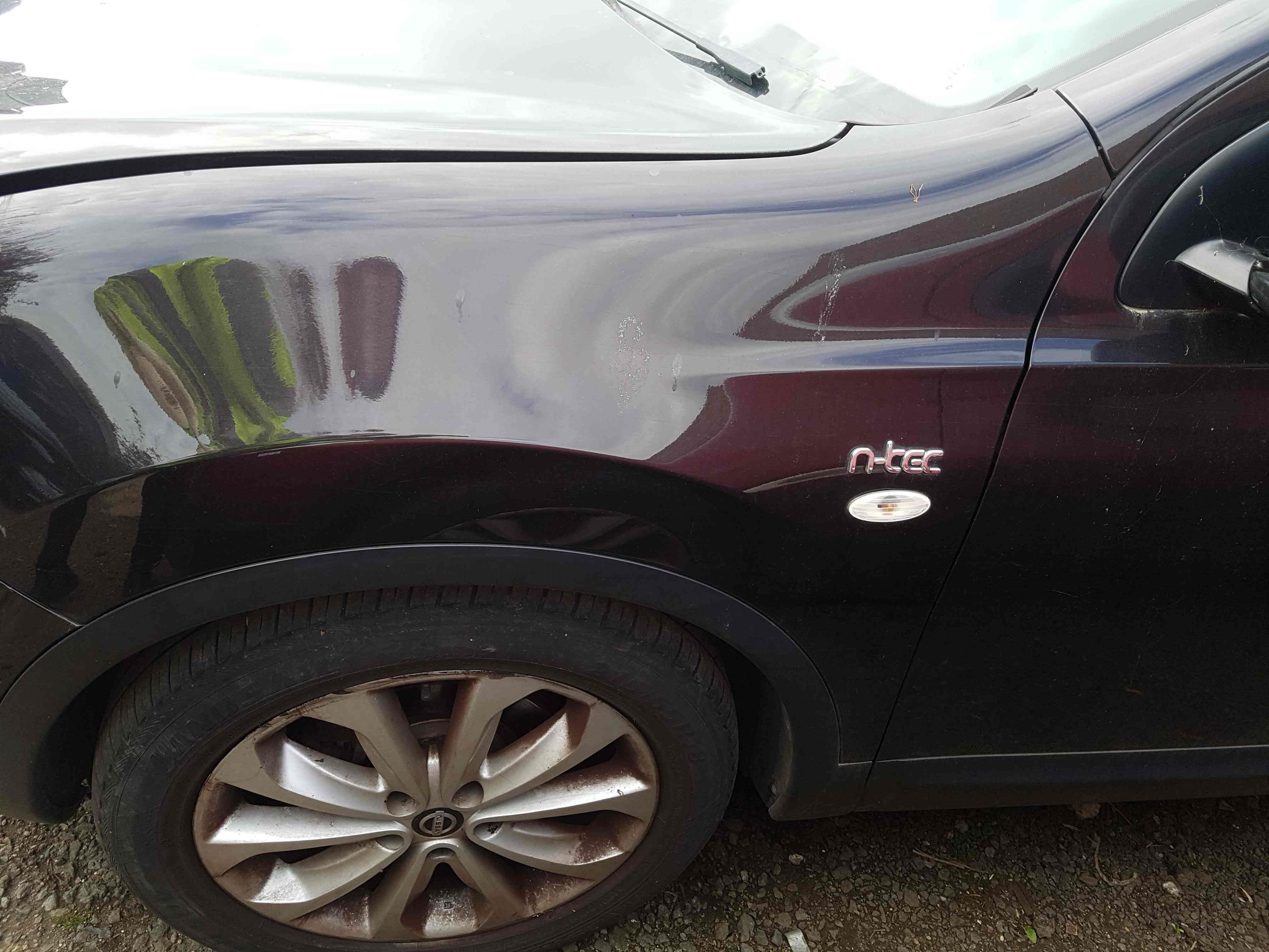 Thumb 5 Nissan Qashqai MK2 2006-2013 NSF Passenger Front Wing GAB Nightshade Purple 