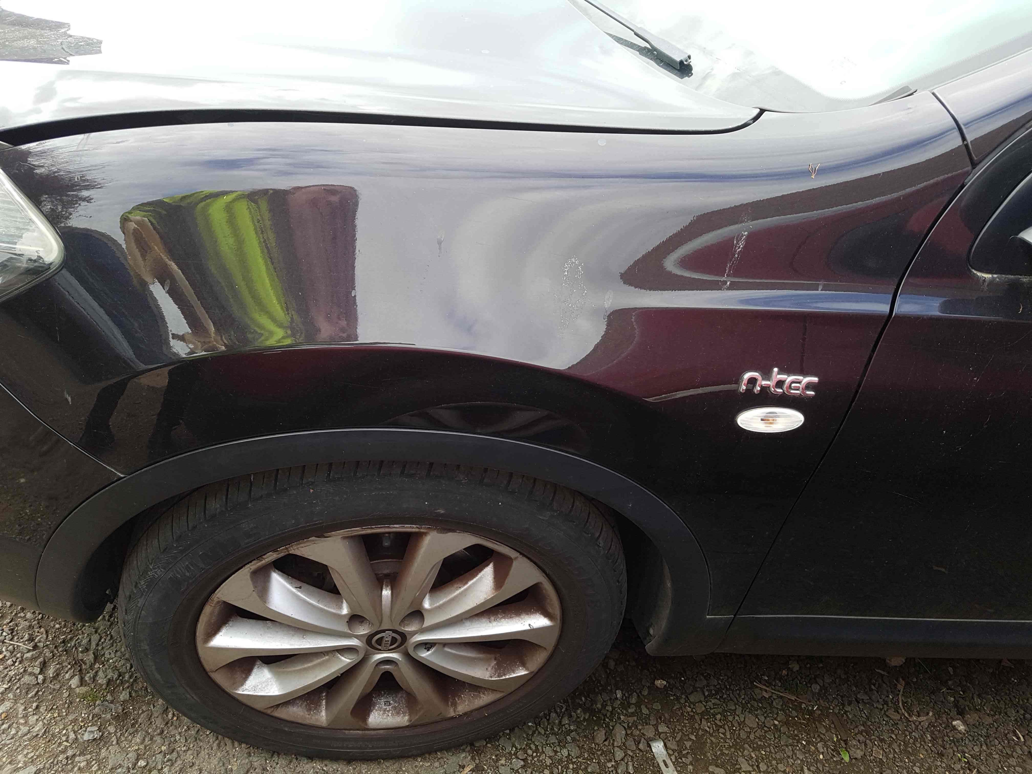 Thumb 6 Nissan Qashqai MK2 2006-2013 NSF Passenger Front Wing GAB Nightshade Purple 