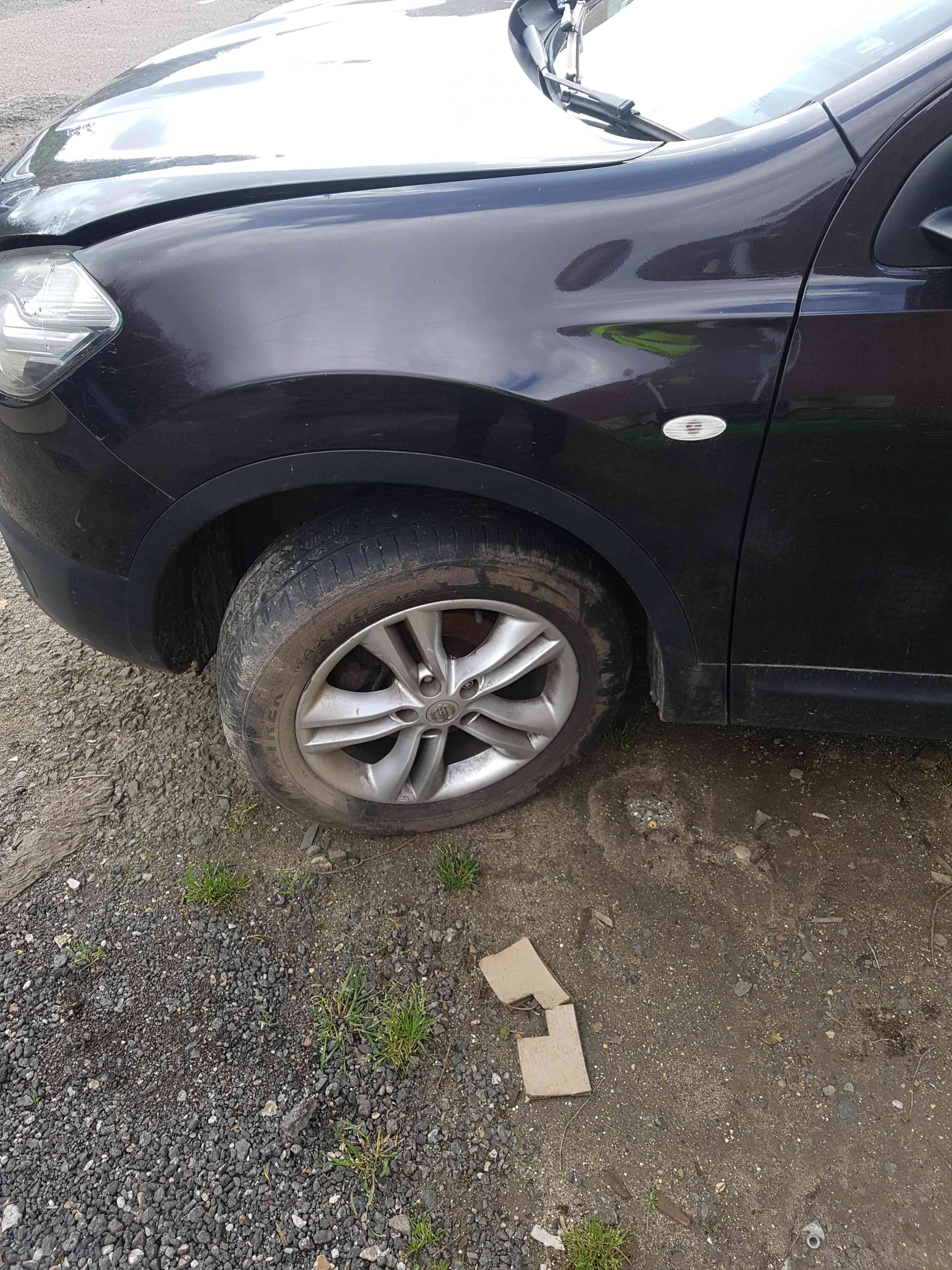 Thumb 6 Nissan Qashqai MK2 2006-2013 NSF Passenger Front Wing GAB Nightshade Purple 